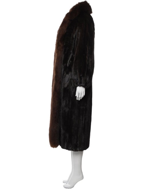 Oscar de la Renta Faux Fur Coat