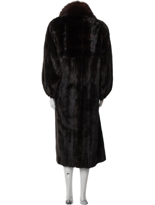 Oscar de la Renta Faux Fur Coat
