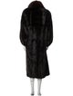 Oscar de la Renta Faux Fur Coat