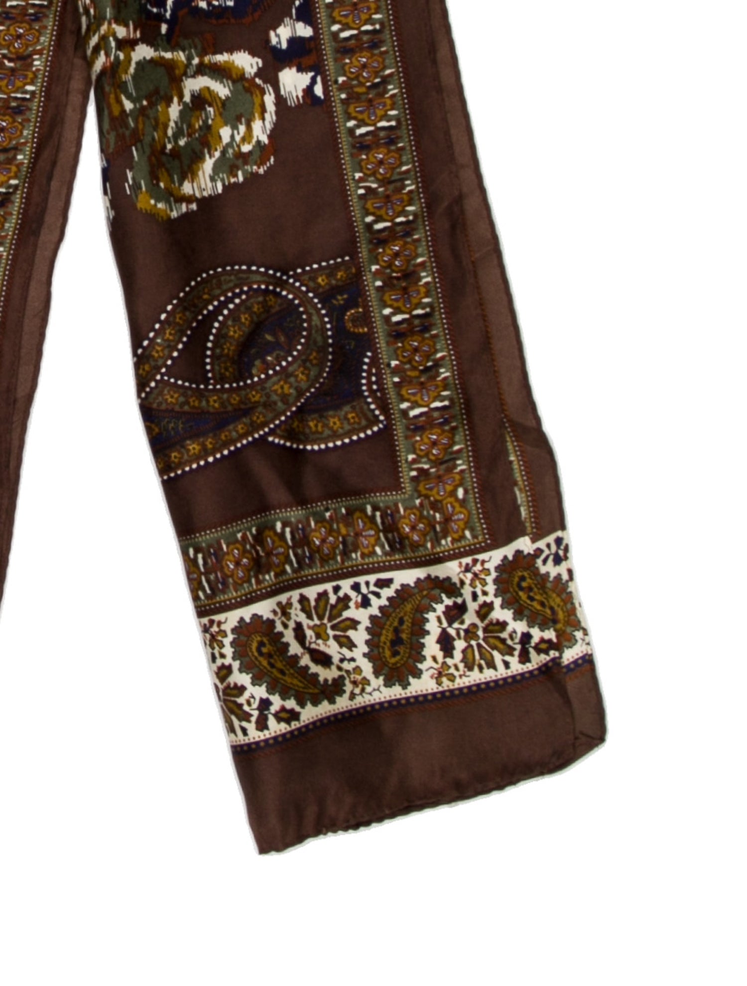 Oscar de la Renta Silk Printed Scarf