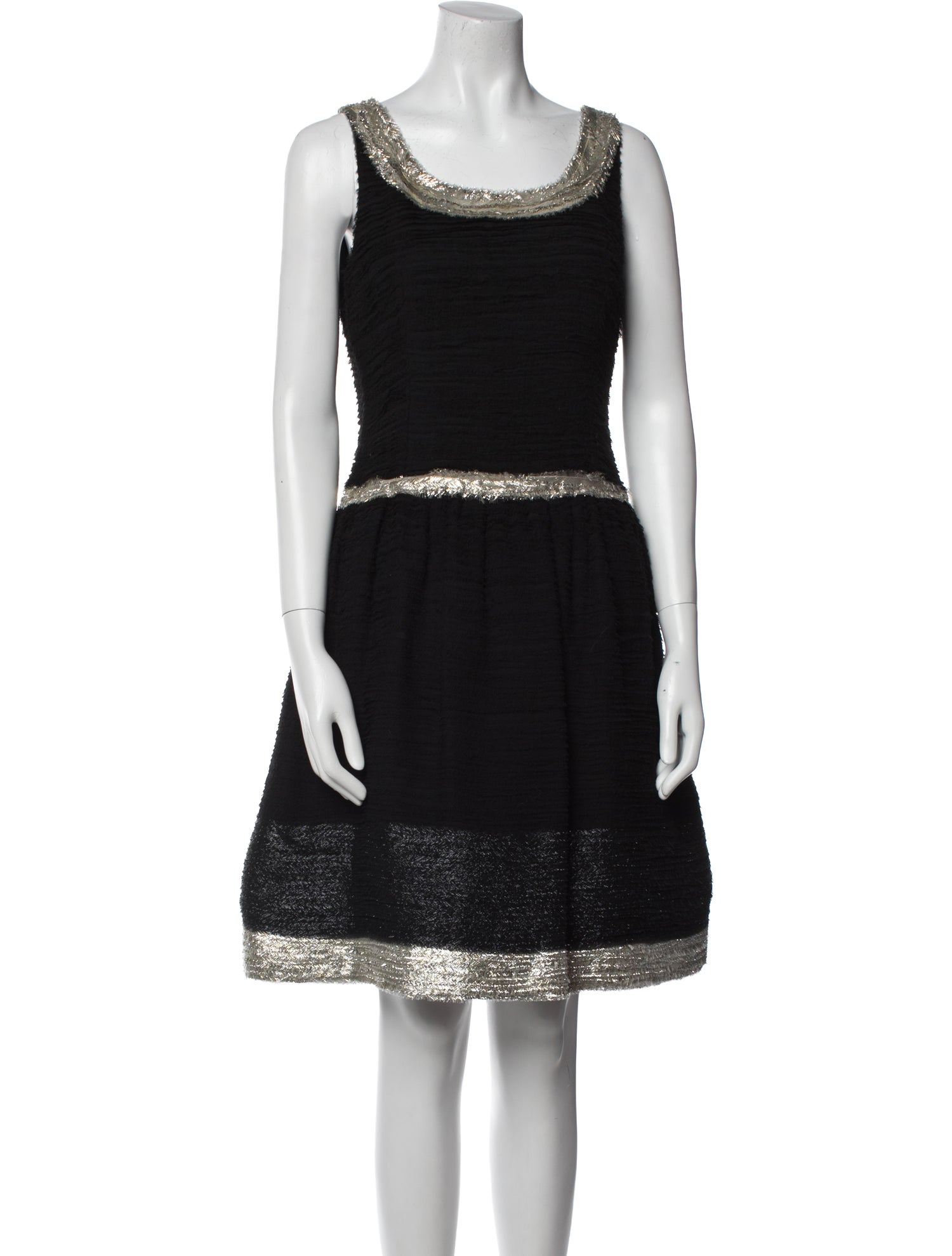 Oscar de la Renta Silk Mini Dress