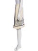 Oscar de la Renta Printed Knee-Length Skirt