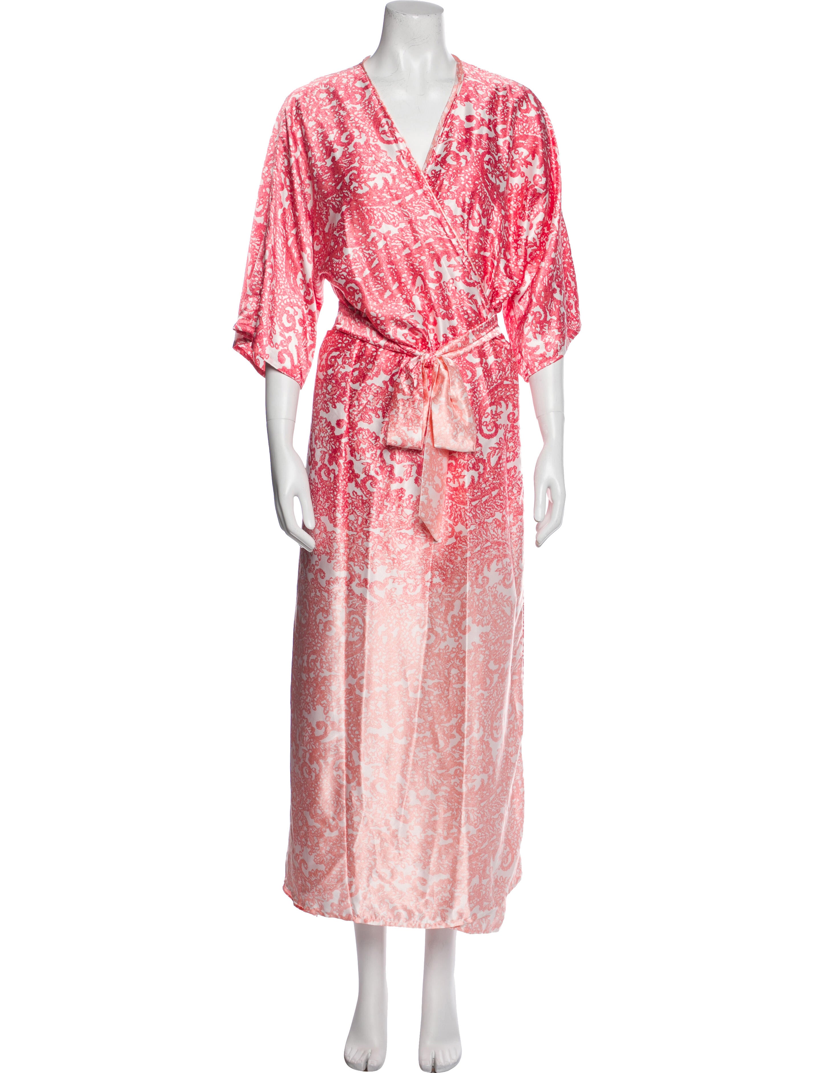 Oscar de la Renta 2015 Satin Dress Set