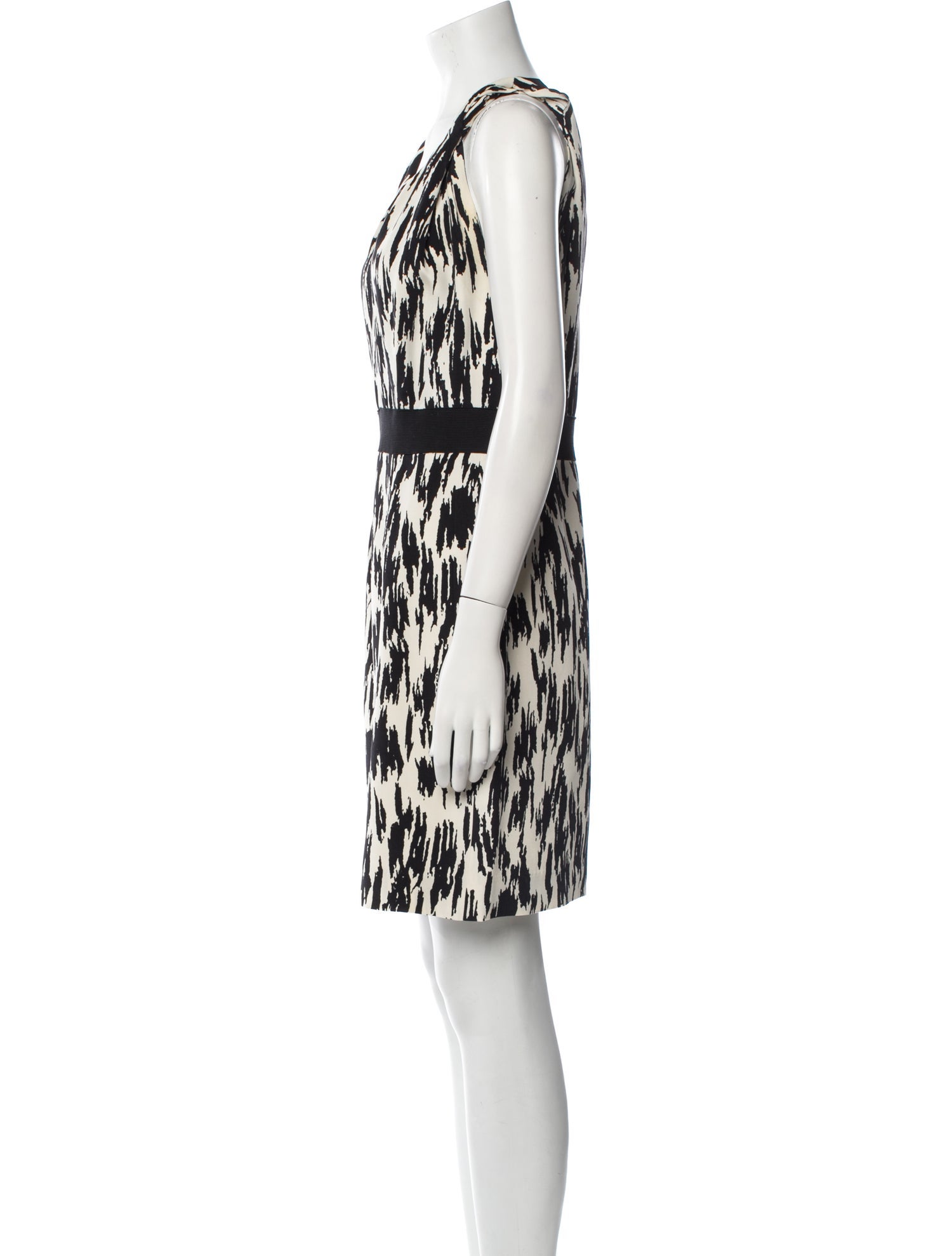 Oscar de la Renta Silk Mini Dress