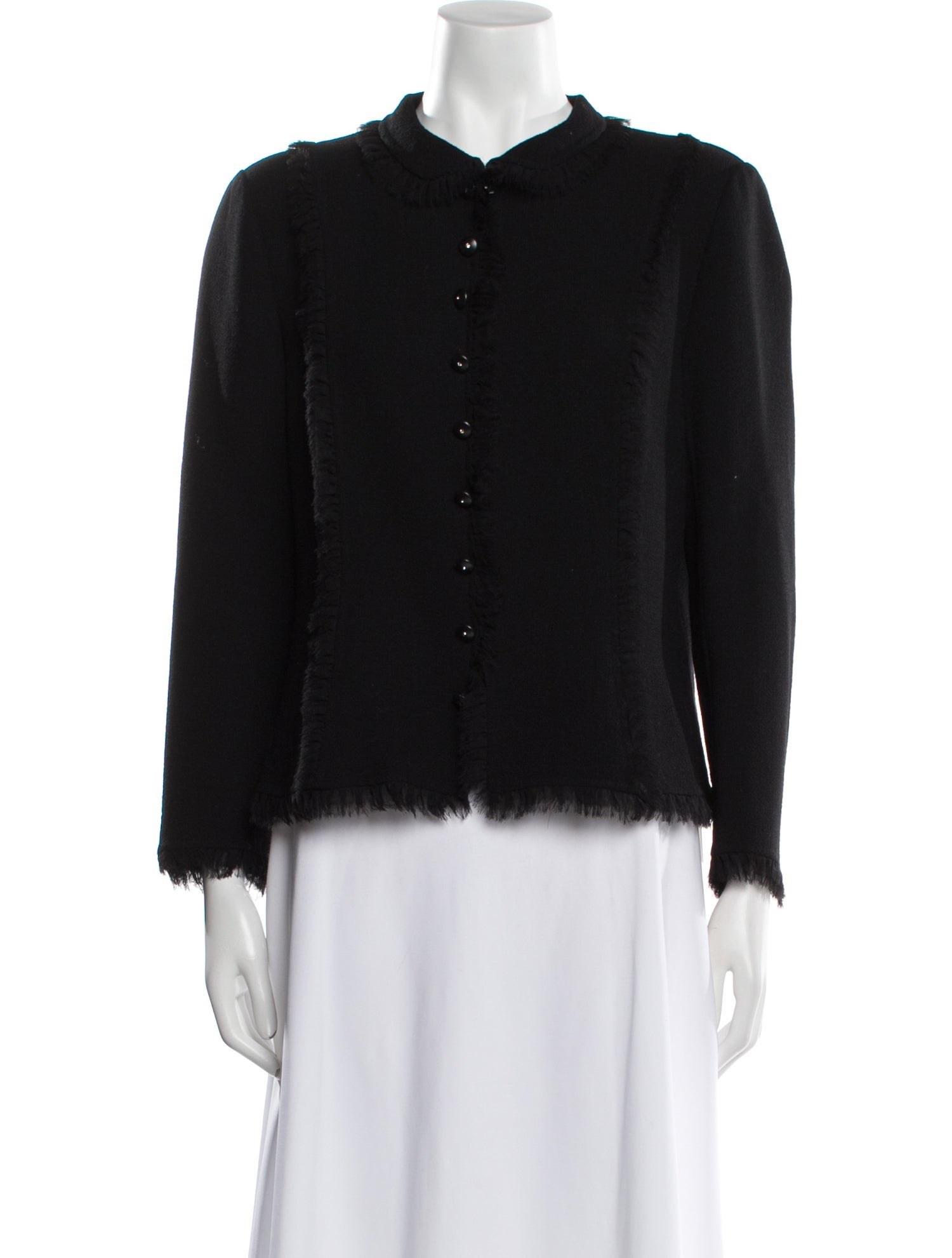 Oscar de la Renta Wool Evening Jacket