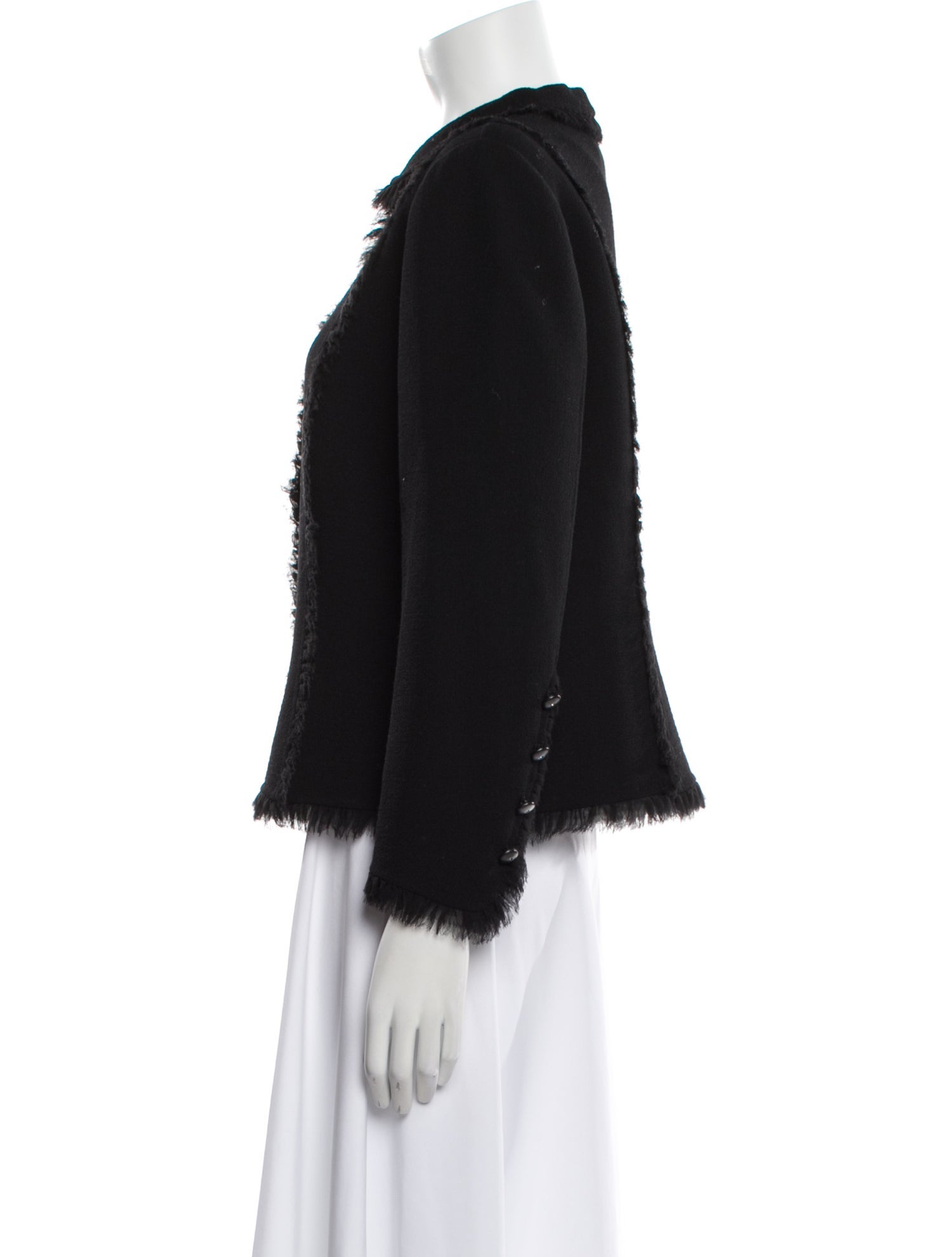 Oscar de la Renta Wool Evening Jacket