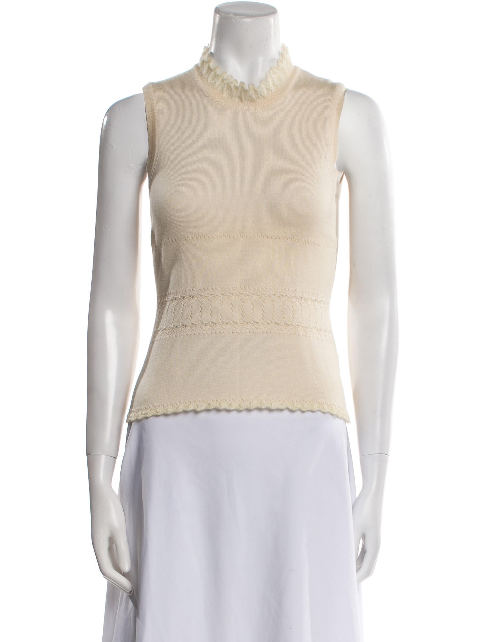 Oscar de la Renta Ruffle Embellishment Set