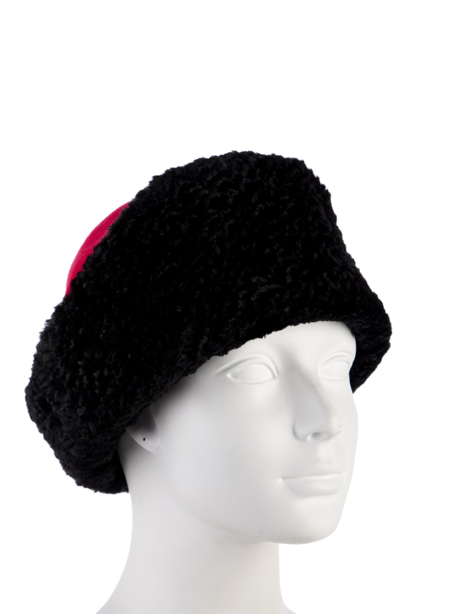 Oscar de la Renta Lambswool Ushanka Hat