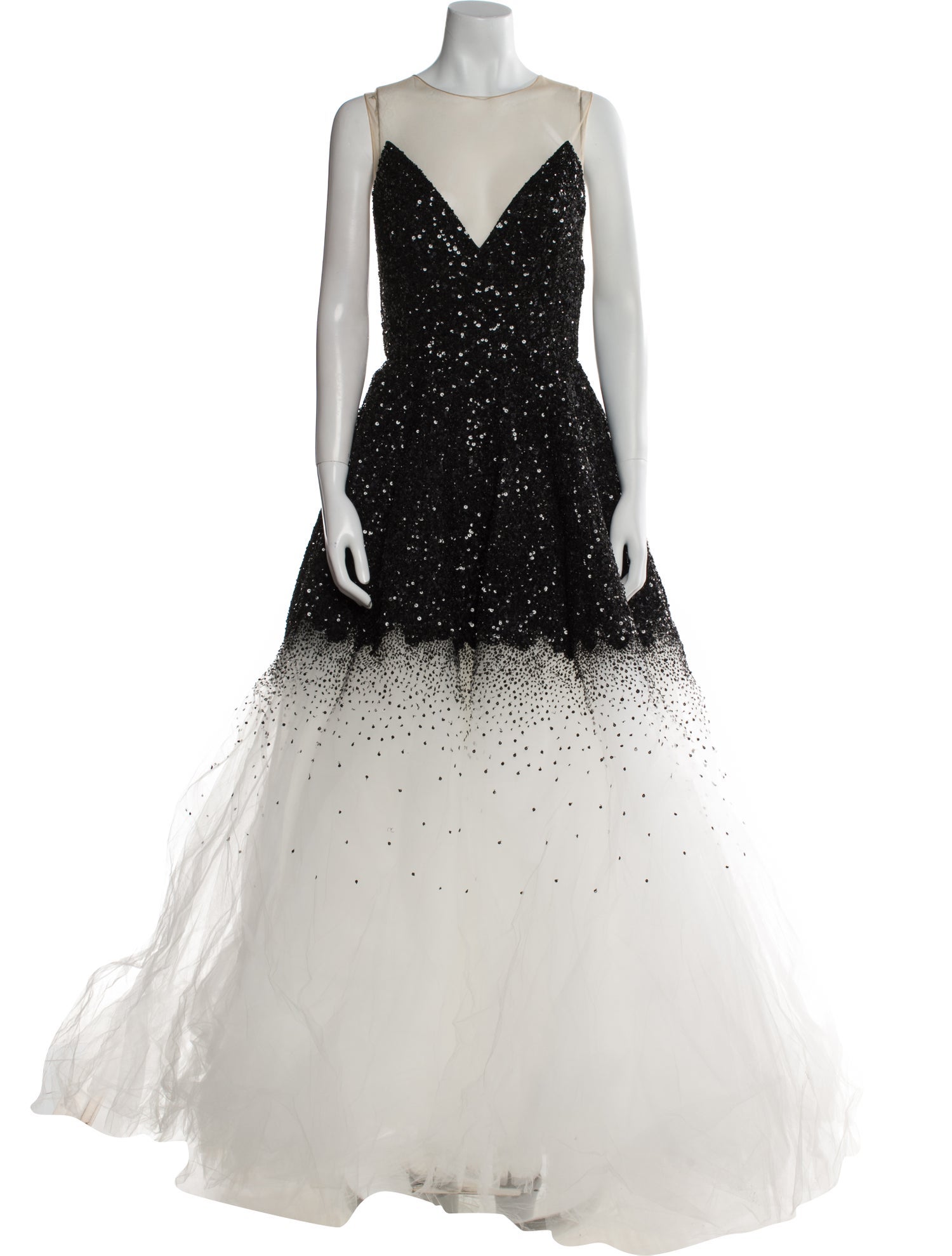 Oscar de la Renta Nylon Long Dress