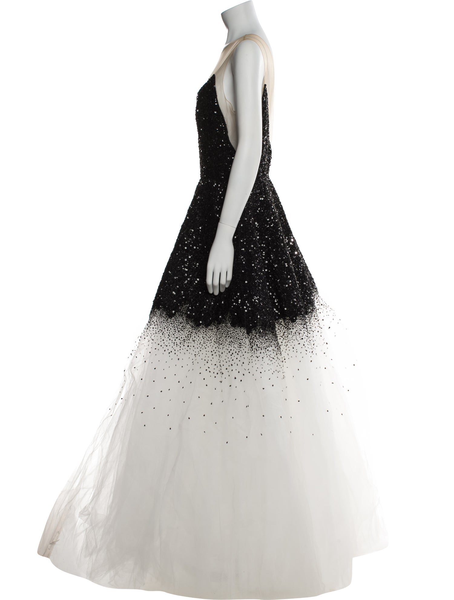 Oscar de la Renta Nylon Long Dress