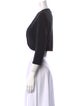 Oscar de la Renta Cashmere Open Front Sweater