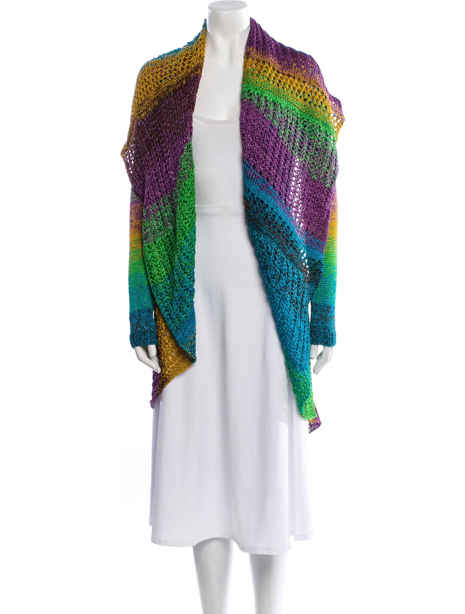 Oscar de la Renta Silk Printed Sweater