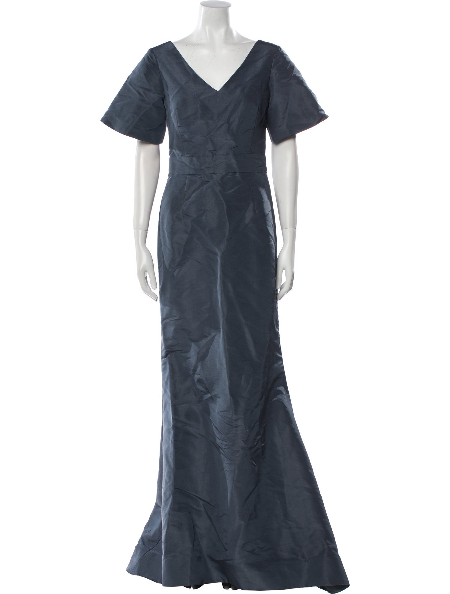 Oscar de la Renta Silk Long Dress