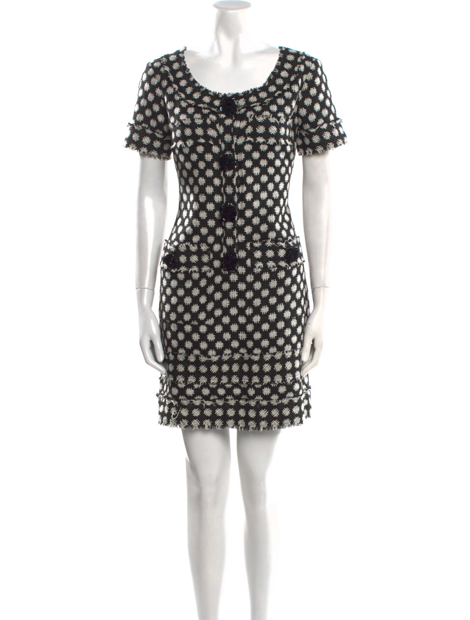 Oscar de la Renta Printed Mini Dress