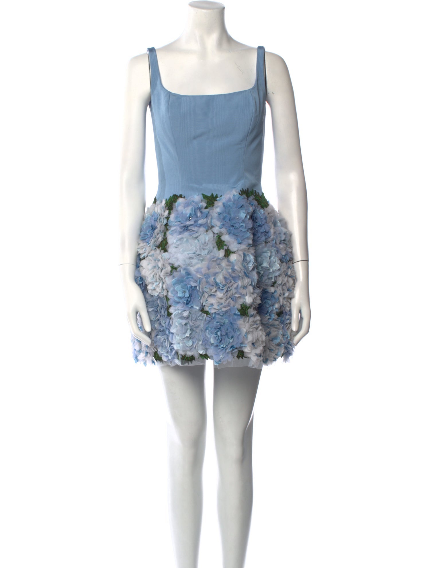 Oscar de la Renta Floral Print Mini Dress w/ Tags