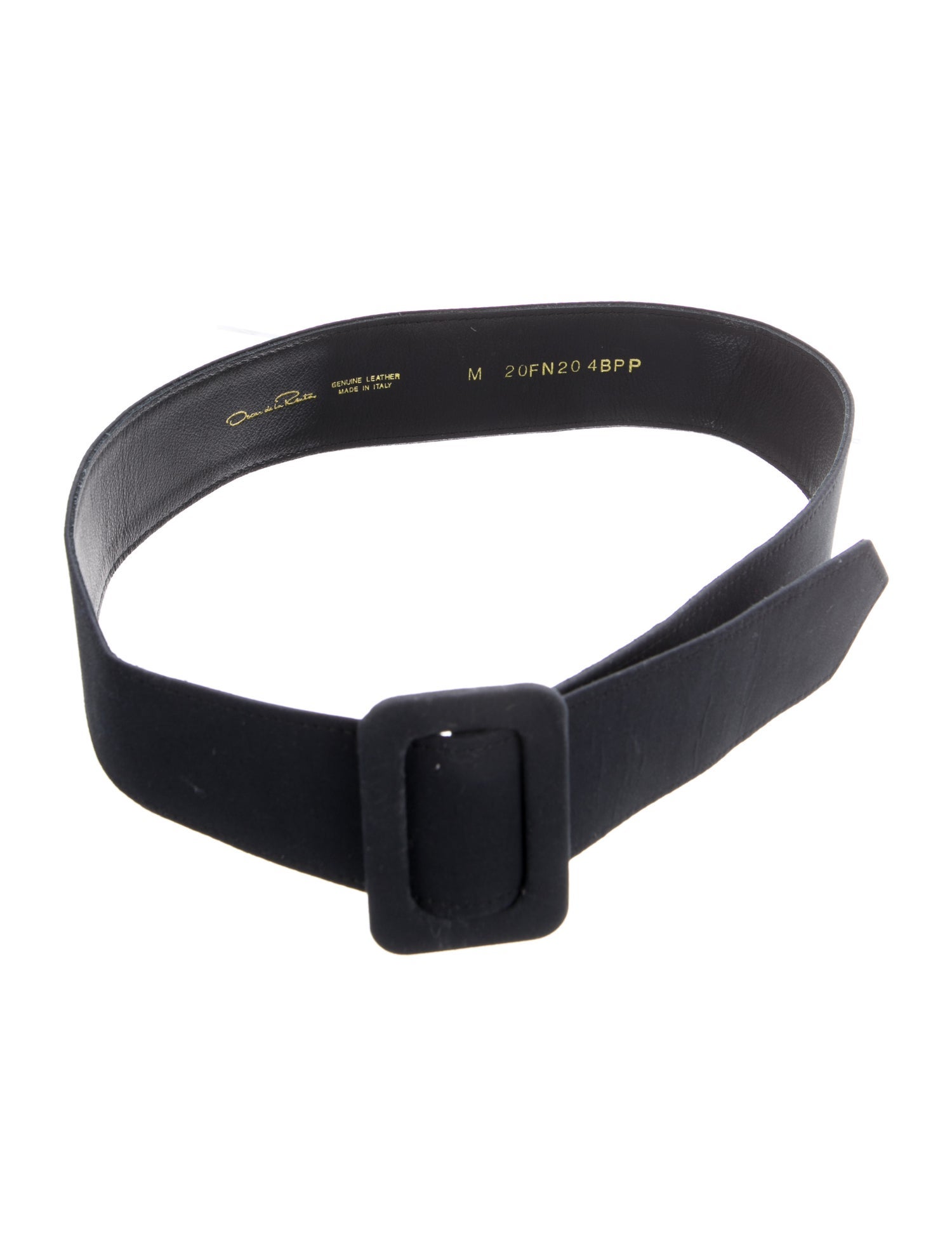 Oscar de la Renta Leather Waist Belt