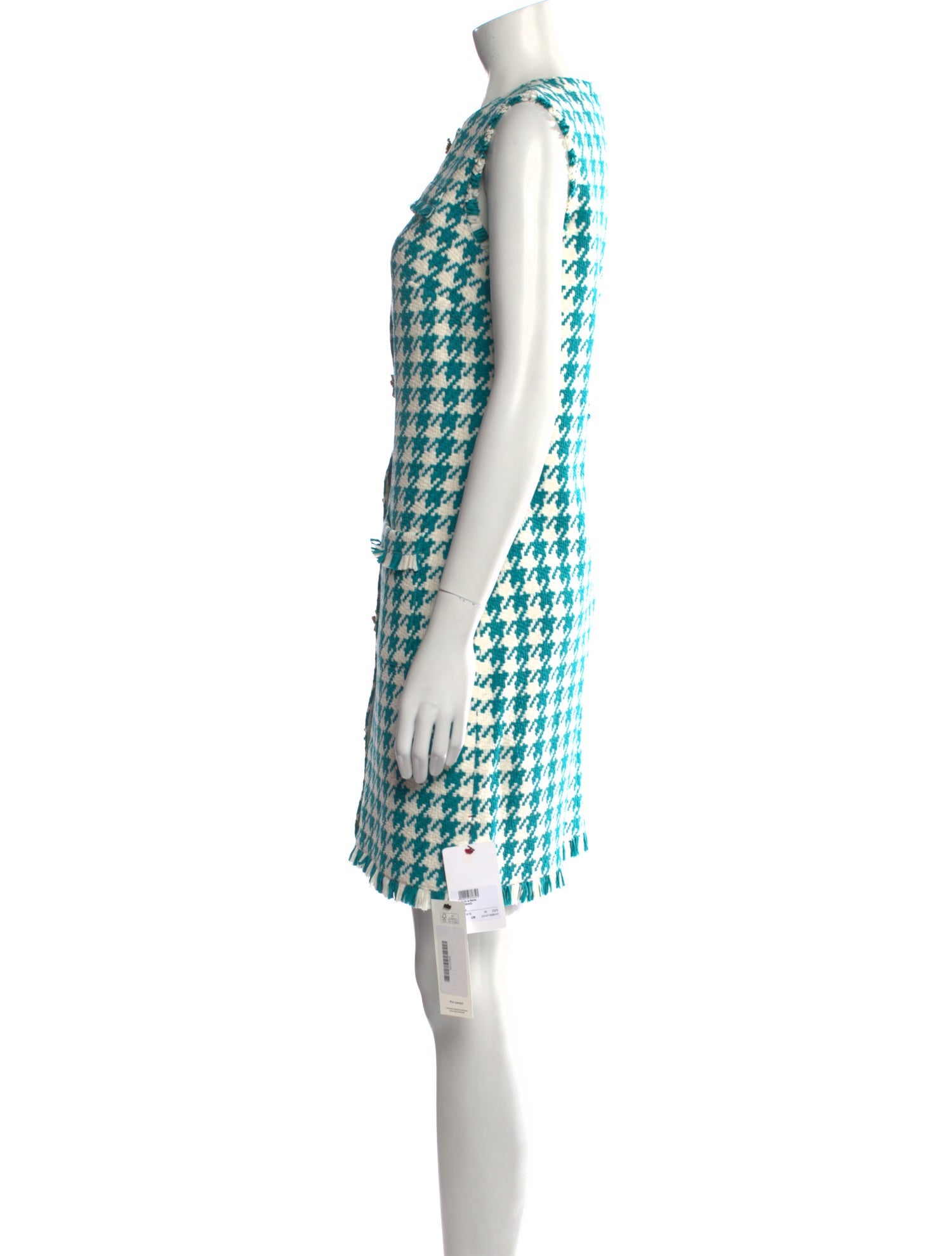 Oscar de la Renta Printed Mini Dress w/ Tags