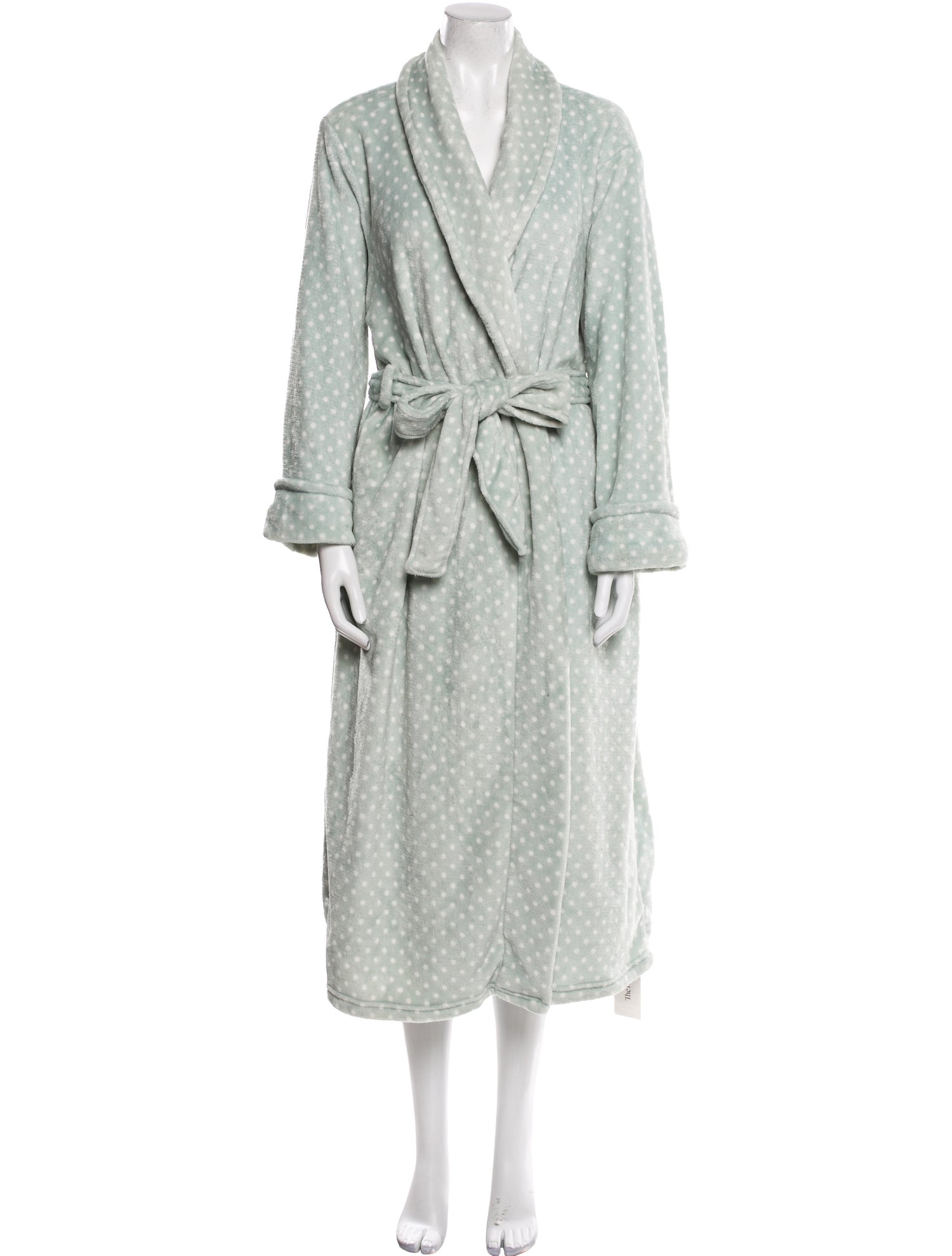 Oscar de la Renta 2014 Polka Dot Print Robe