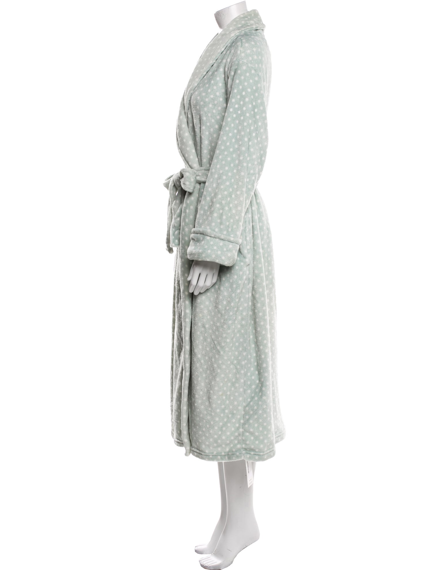 Oscar de la Renta 2014 Polka Dot Print Robe