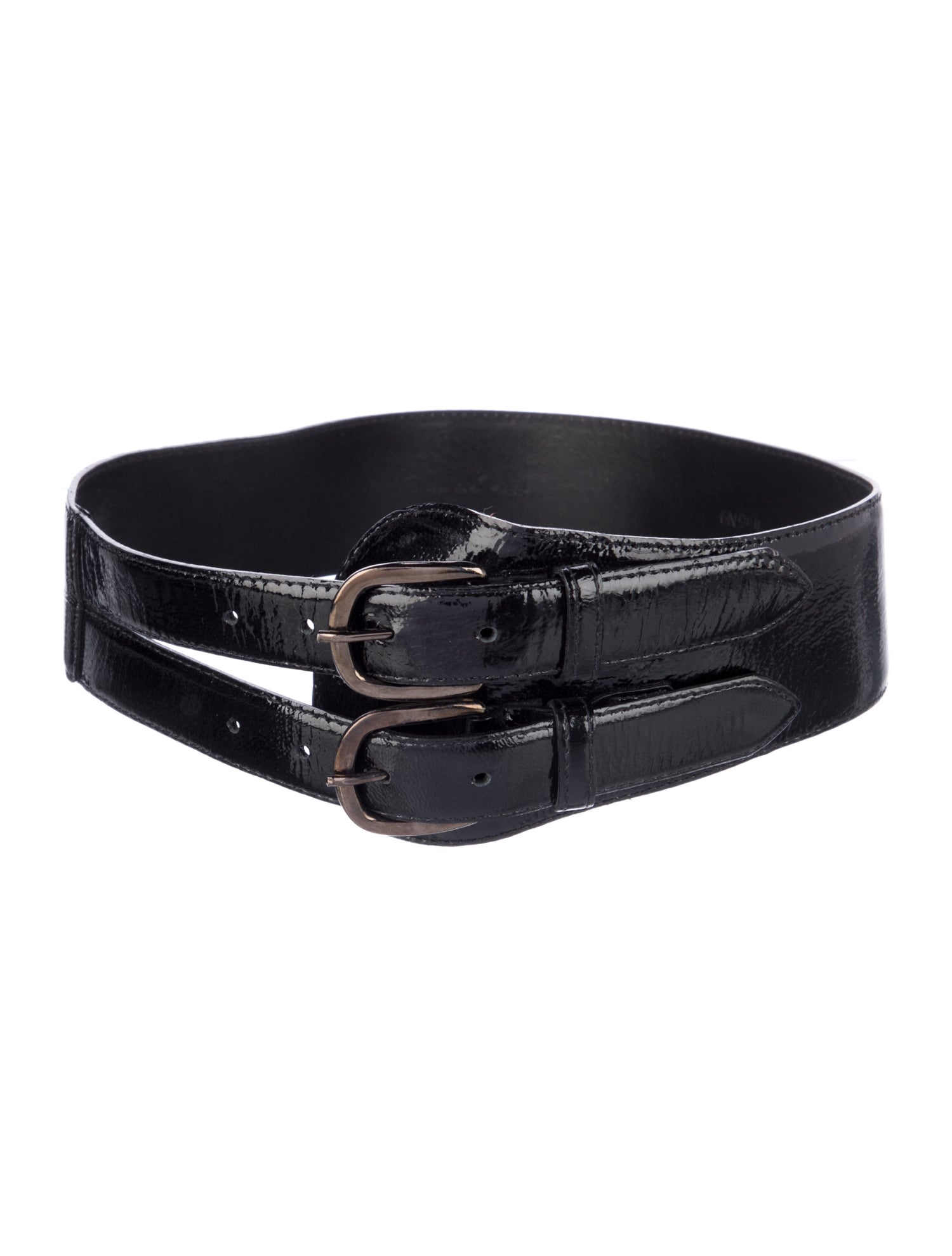 Oscar de la Renta Wide Leather Belt