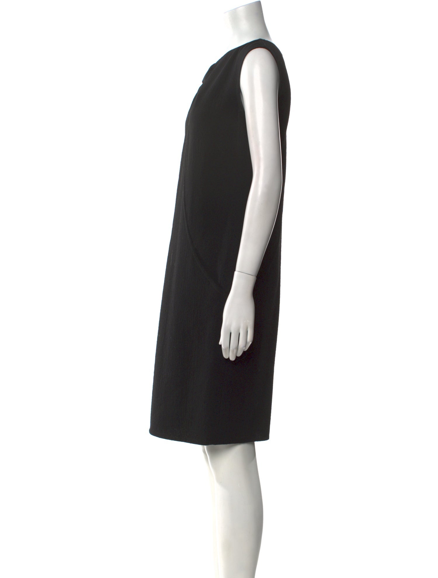 Oscar de la Renta Wool Knee-Length Dress