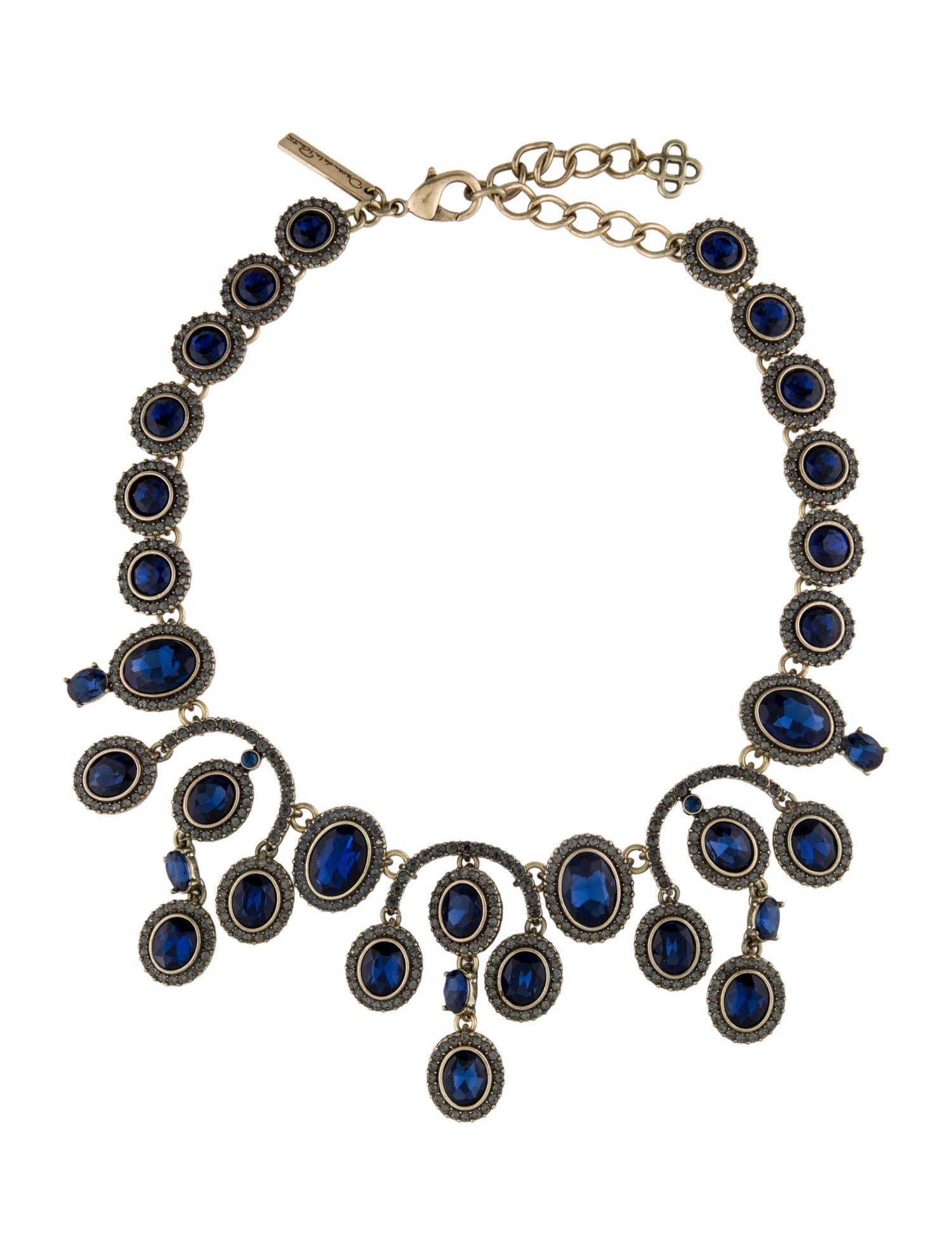 Oscar de la Renta Crystal Collar Necklace