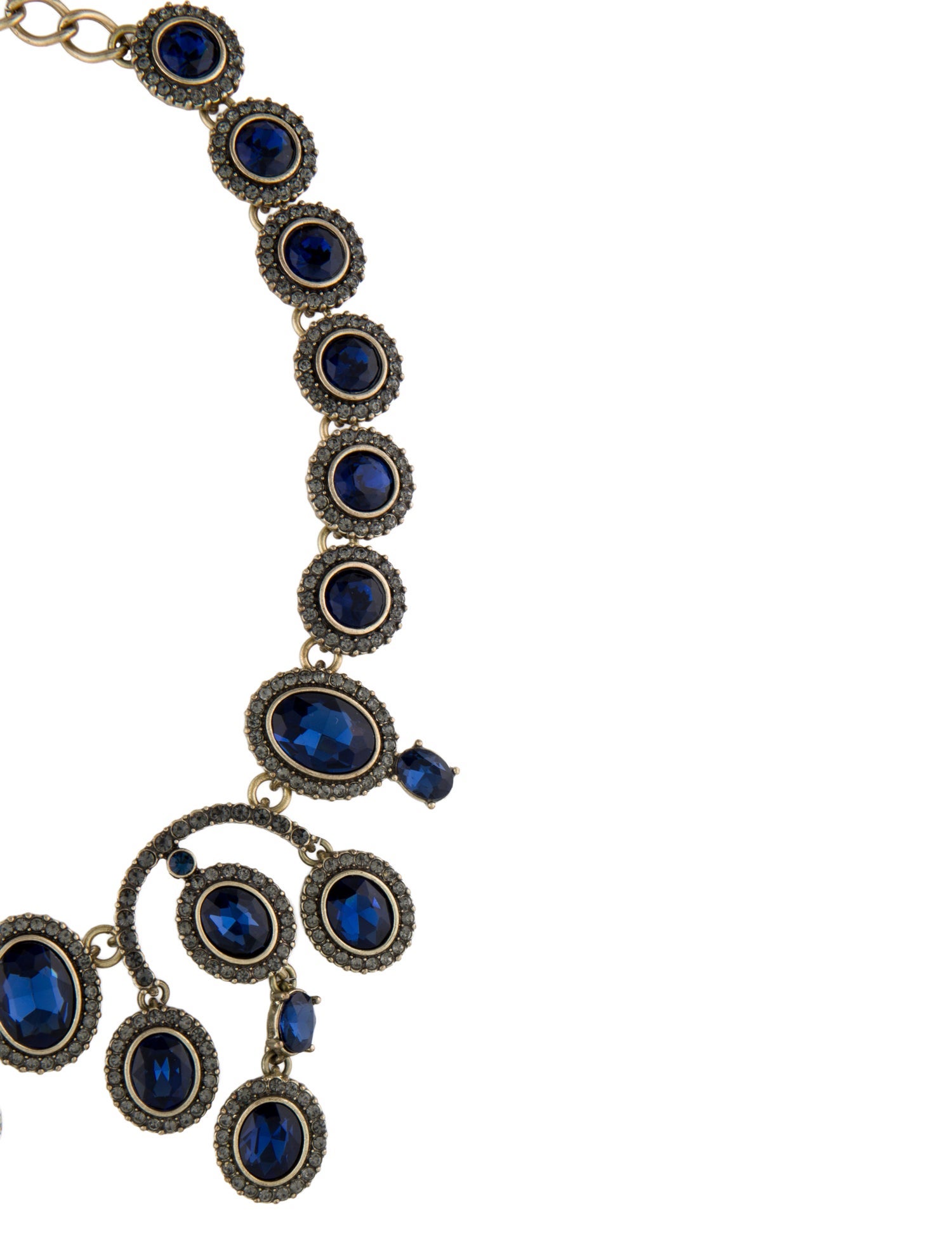 Oscar de la Renta Crystal Collar Necklace