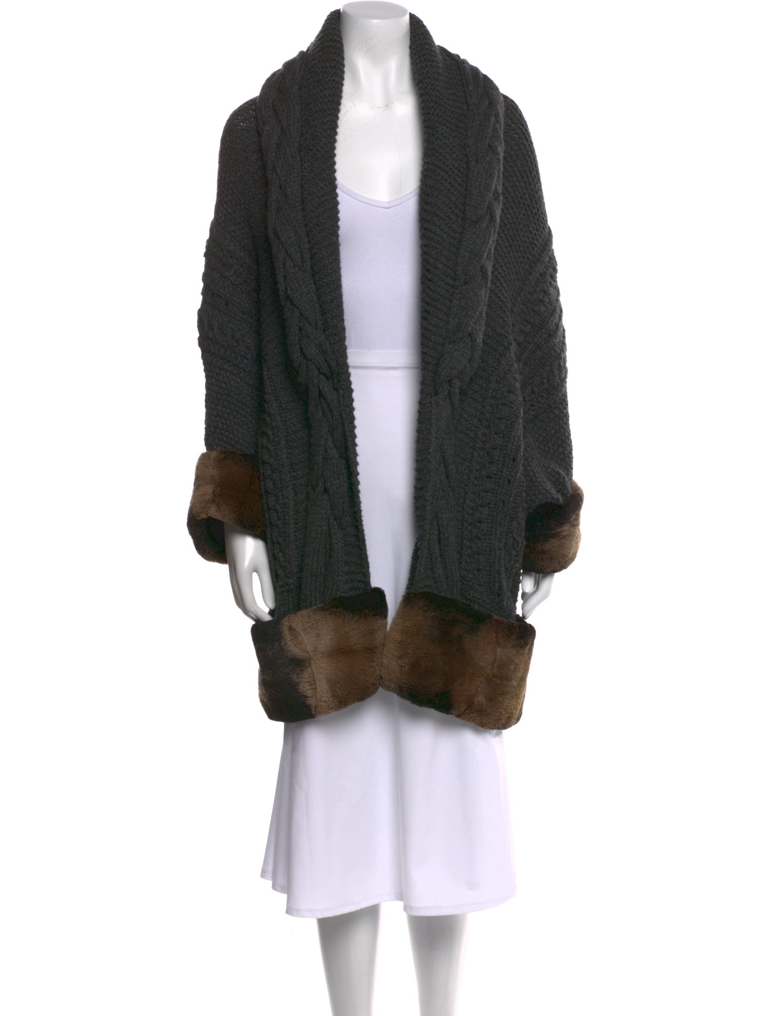 Oscar de la Renta Cashmere Colorblock Pattern Sweater