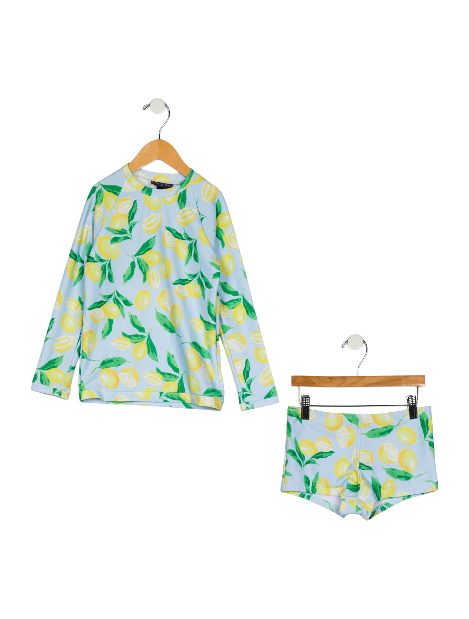 Oscar de la Renta Girls' Print Swim Two-Piece Set w/Tags
