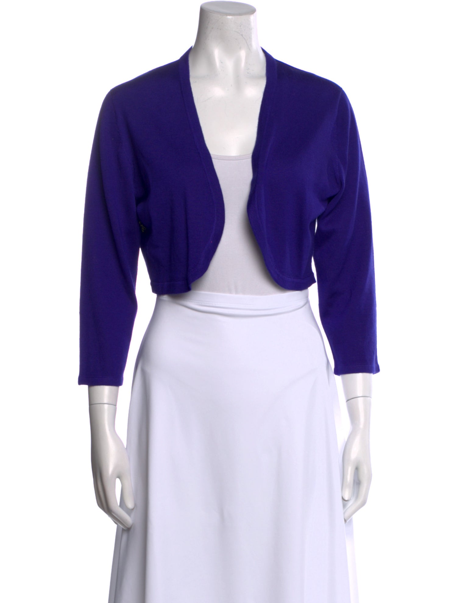 Oscar de la Renta Cashmere Open Front Sweater w/ Tags