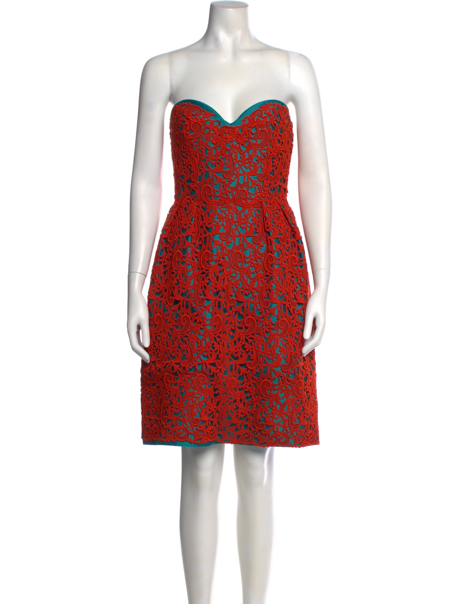 Oscar de la Renta Printed Mini Dress