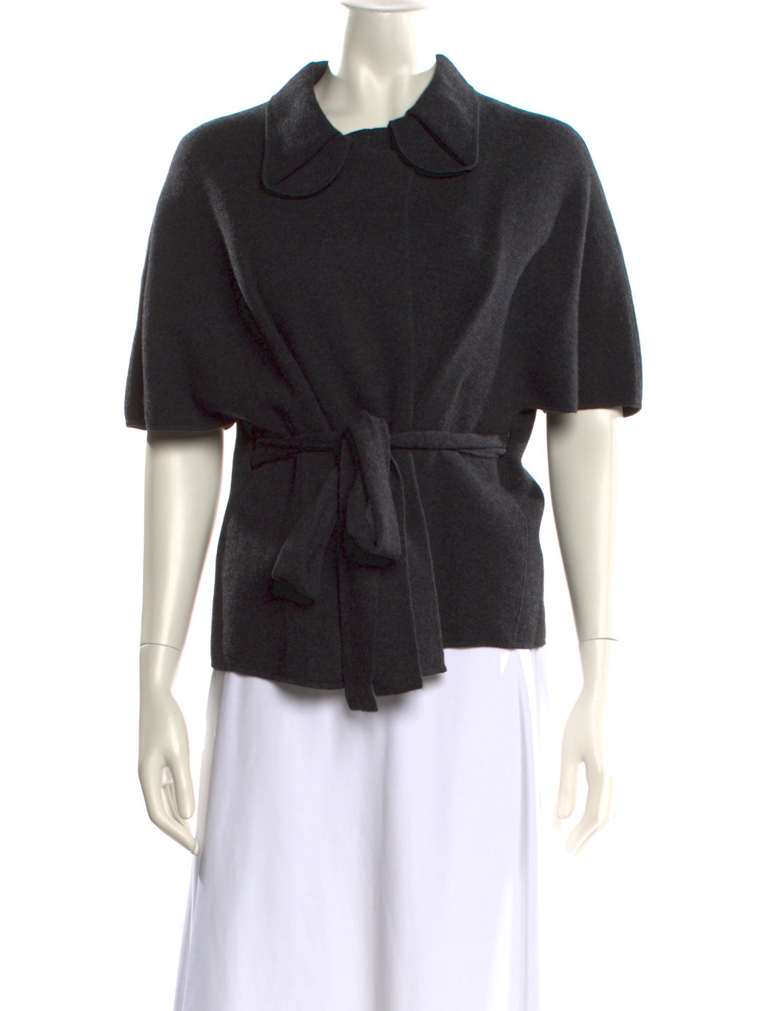 Oscar de la Renta Cashmere Mock Neck Sweater