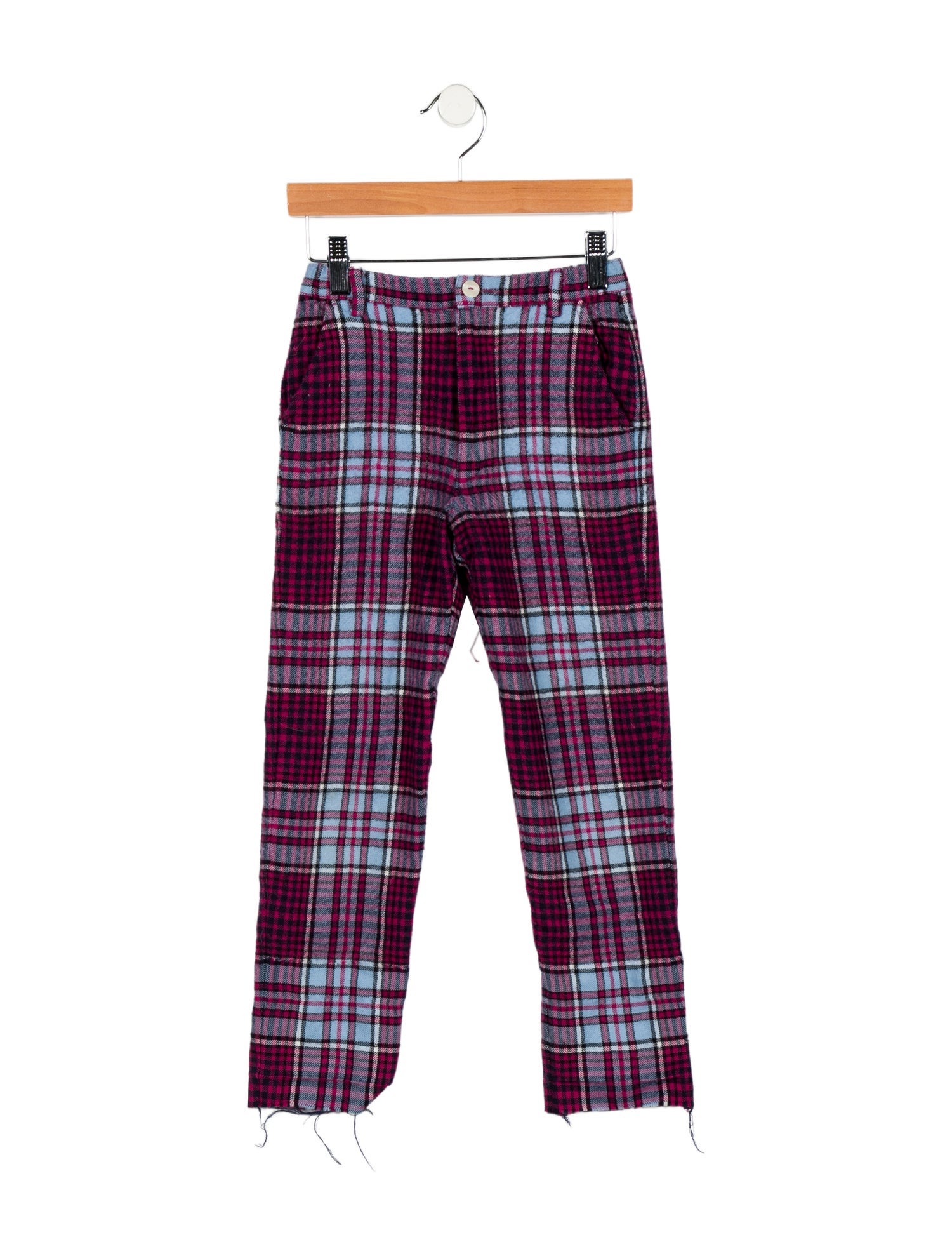 Oscar de la Renta Girls' Plaid Pants
