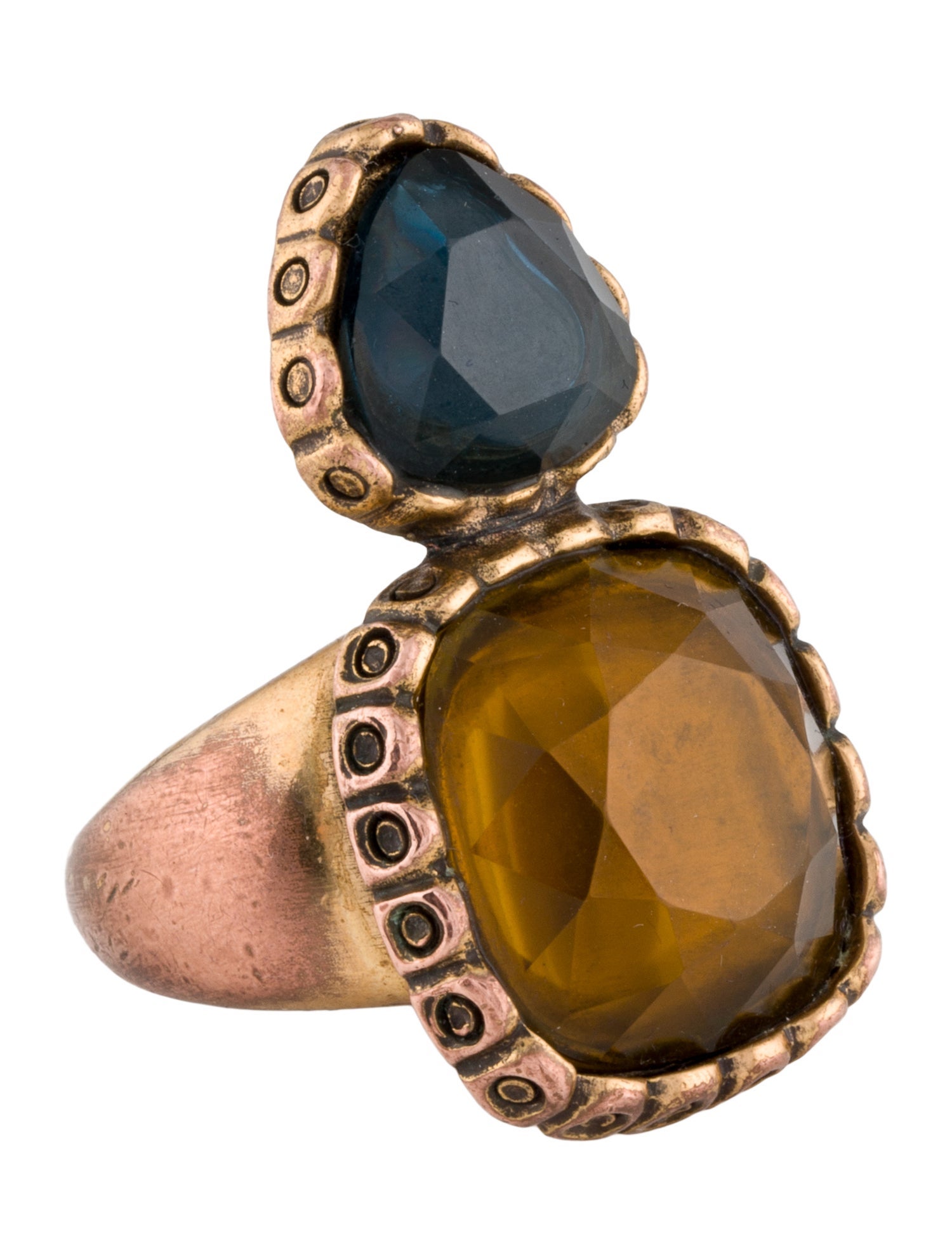 Oscar de la Renta Resin Cocktail Ring