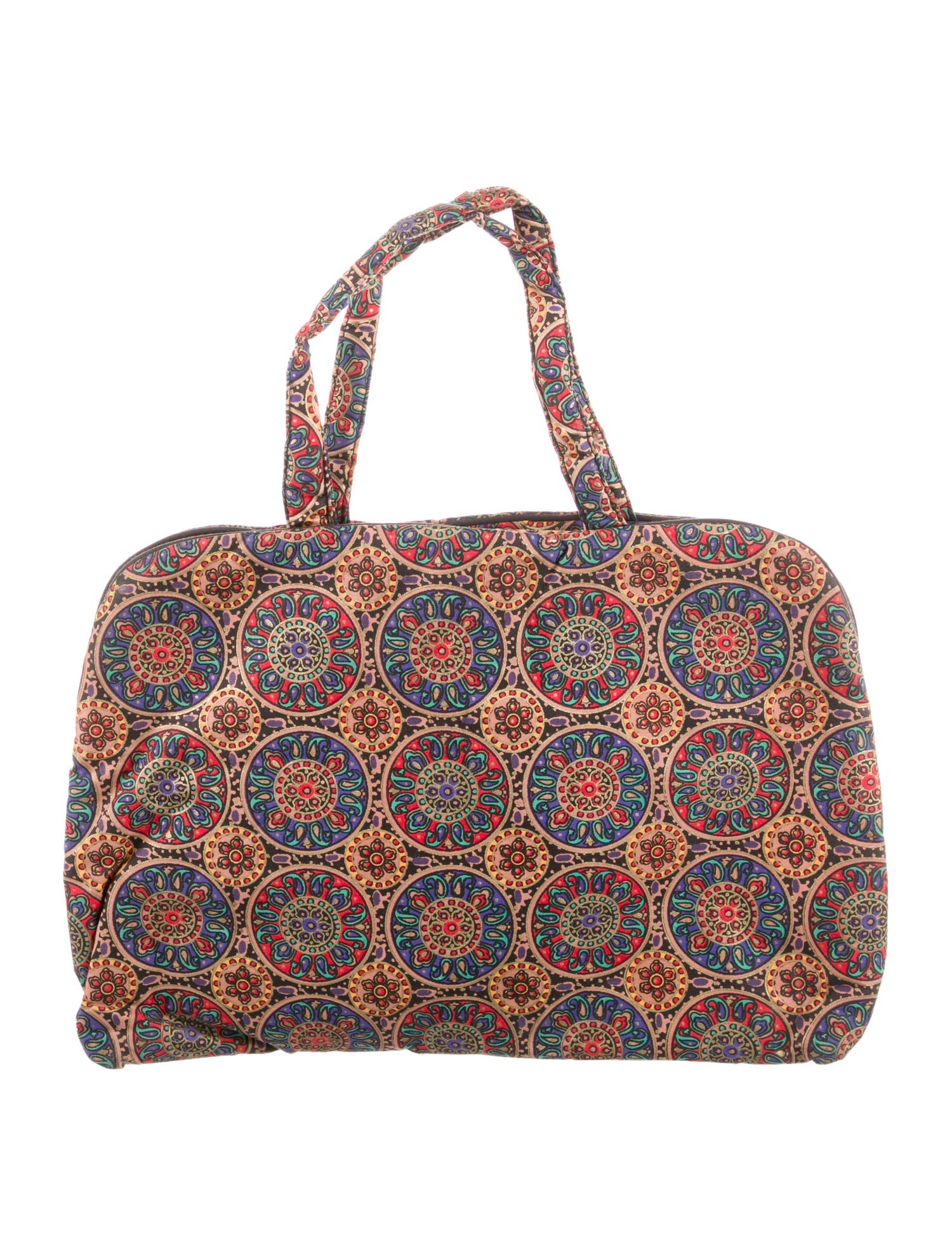 Oscar de la Renta Neutral patterned Travel Bag w/Tags