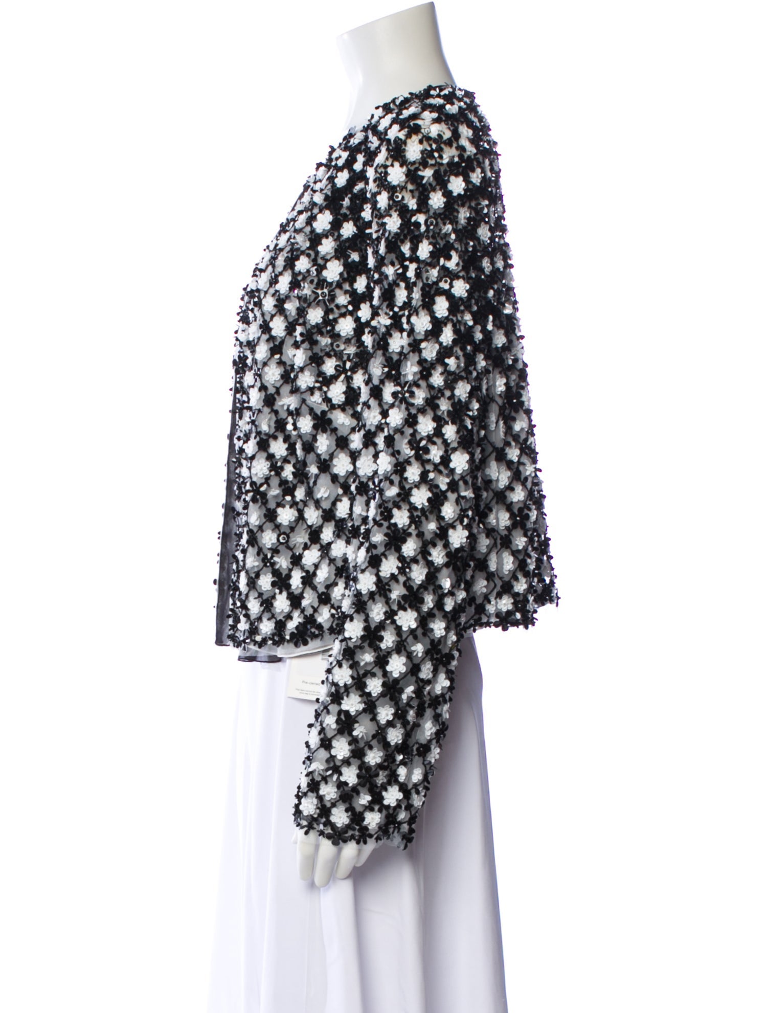 Oscar de la Renta Printed Evening Jacket