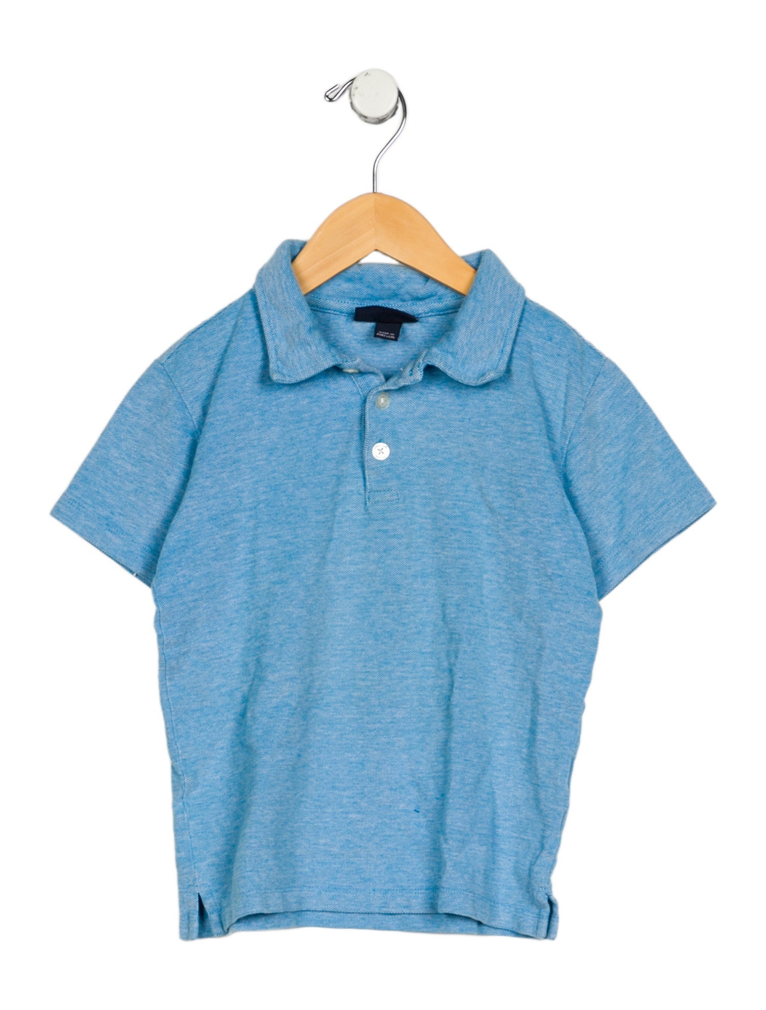 Oscar de la Renta Boys' Short Sleeve Polo