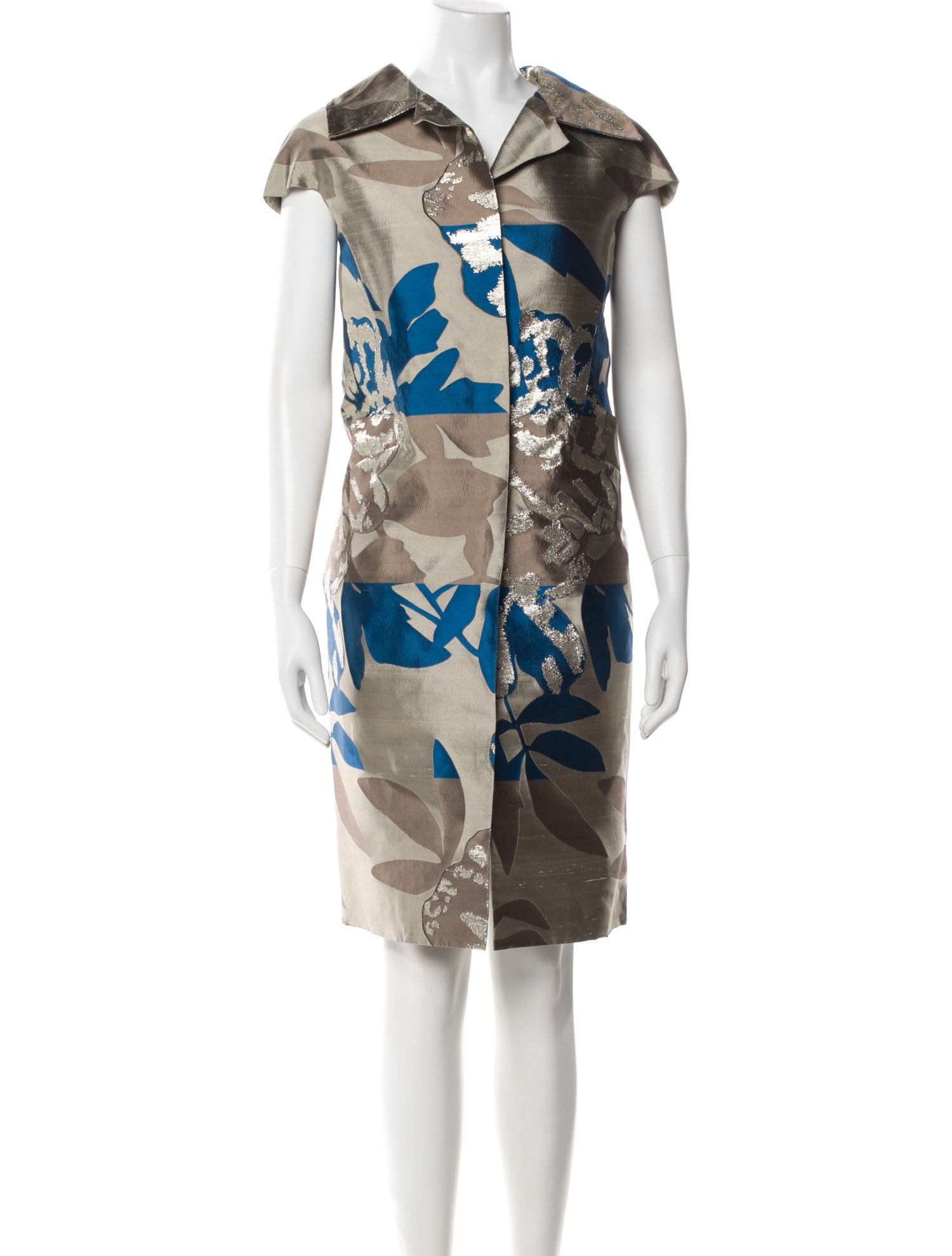 Oscar de la Renta 2009 Printed Coat