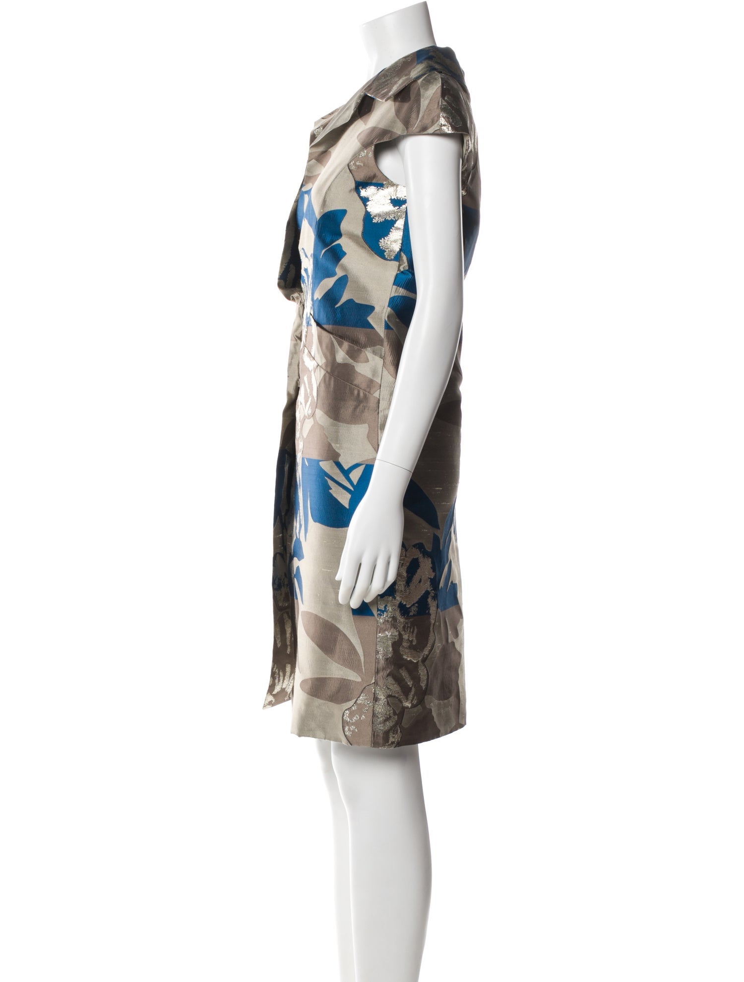 Oscar de la Renta 2009 Printed Coat
