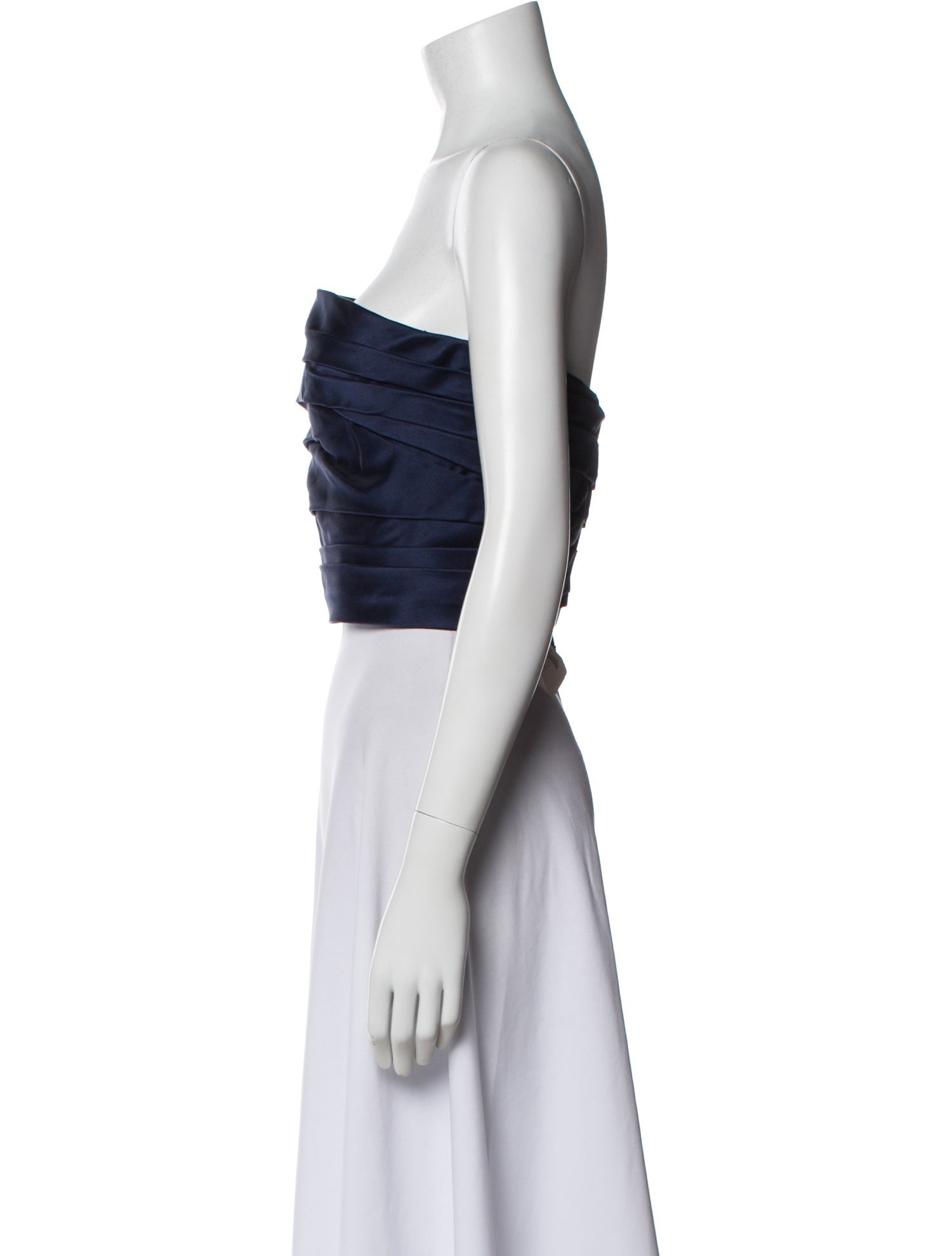 Oscar de la Renta Strapless Top