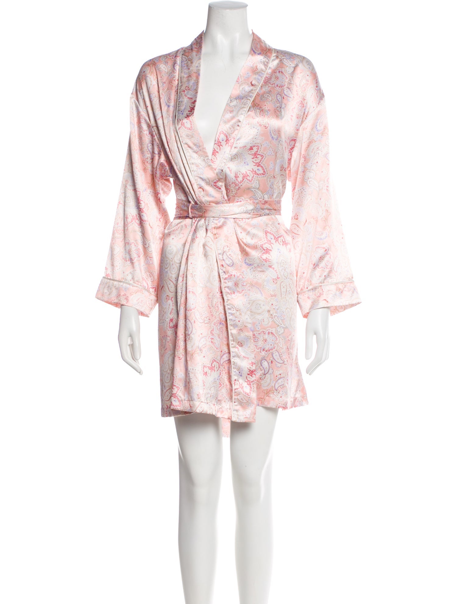 Oscar de la Renta Printed Robe