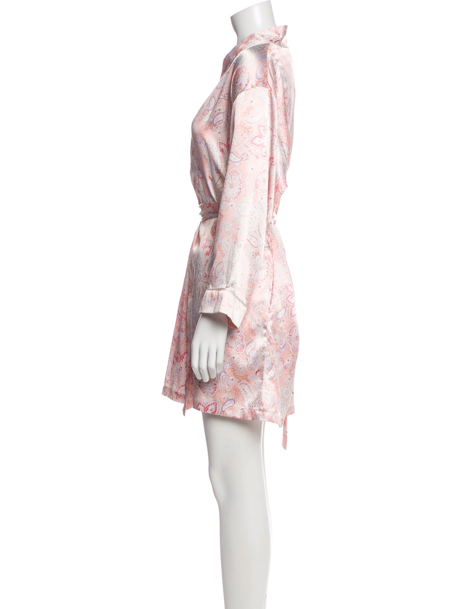 Oscar de la Renta Printed Robe