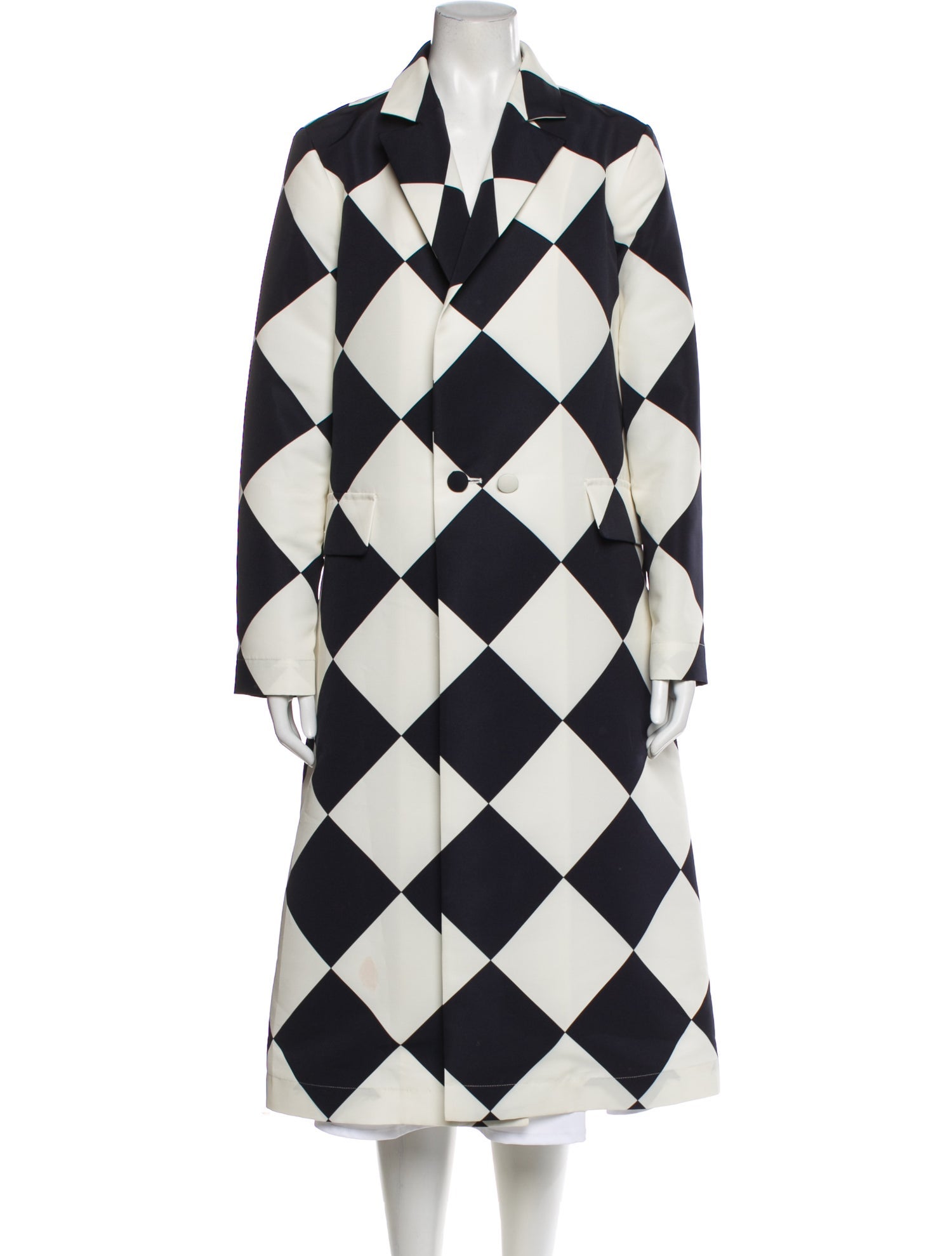 Oscar de la Renta Plaid Print Jacket w/ Tags