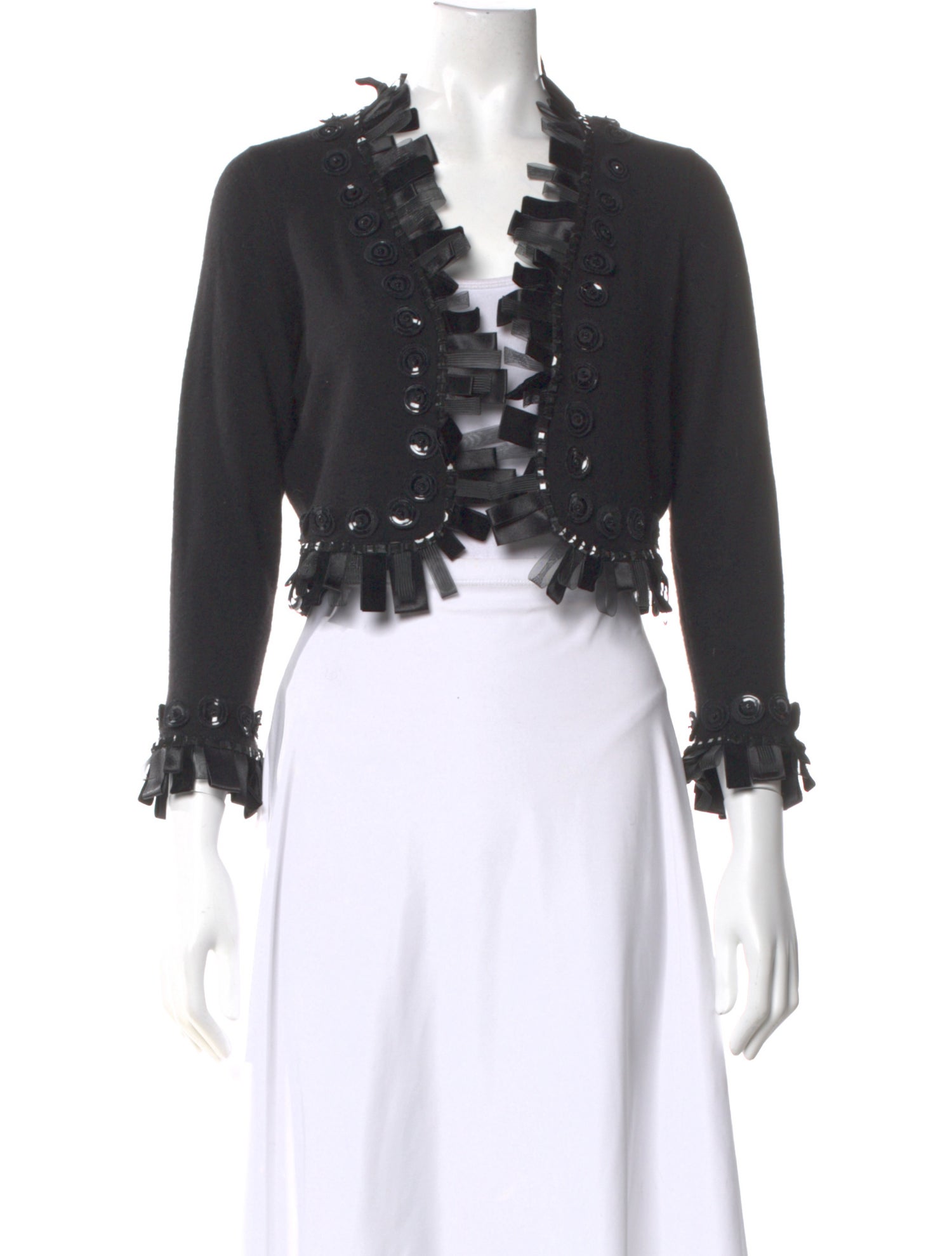 Oscar de la Renta V-Neck Sweater w/ Tags