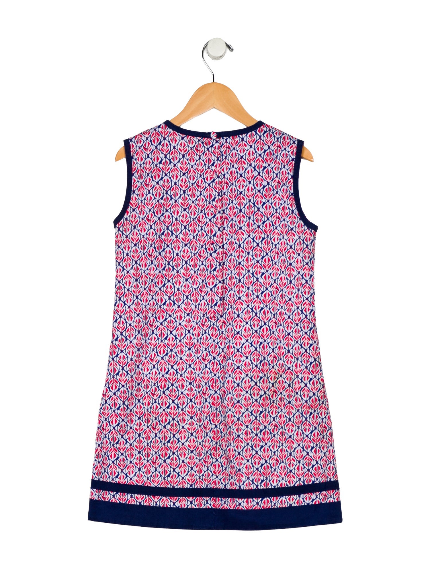 Oscar de la Renta Girls' Pattern Print Dress