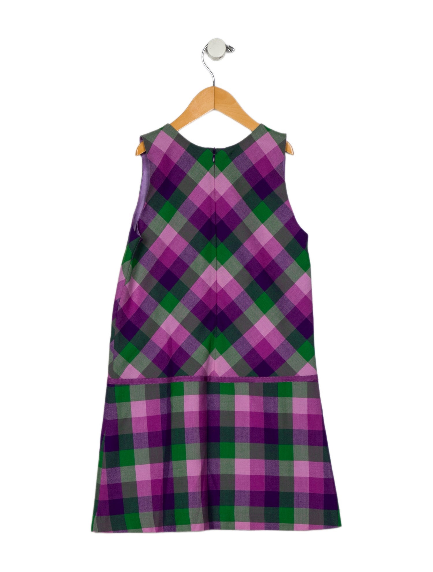 Oscar de la Renta Girls' Plaid Dress