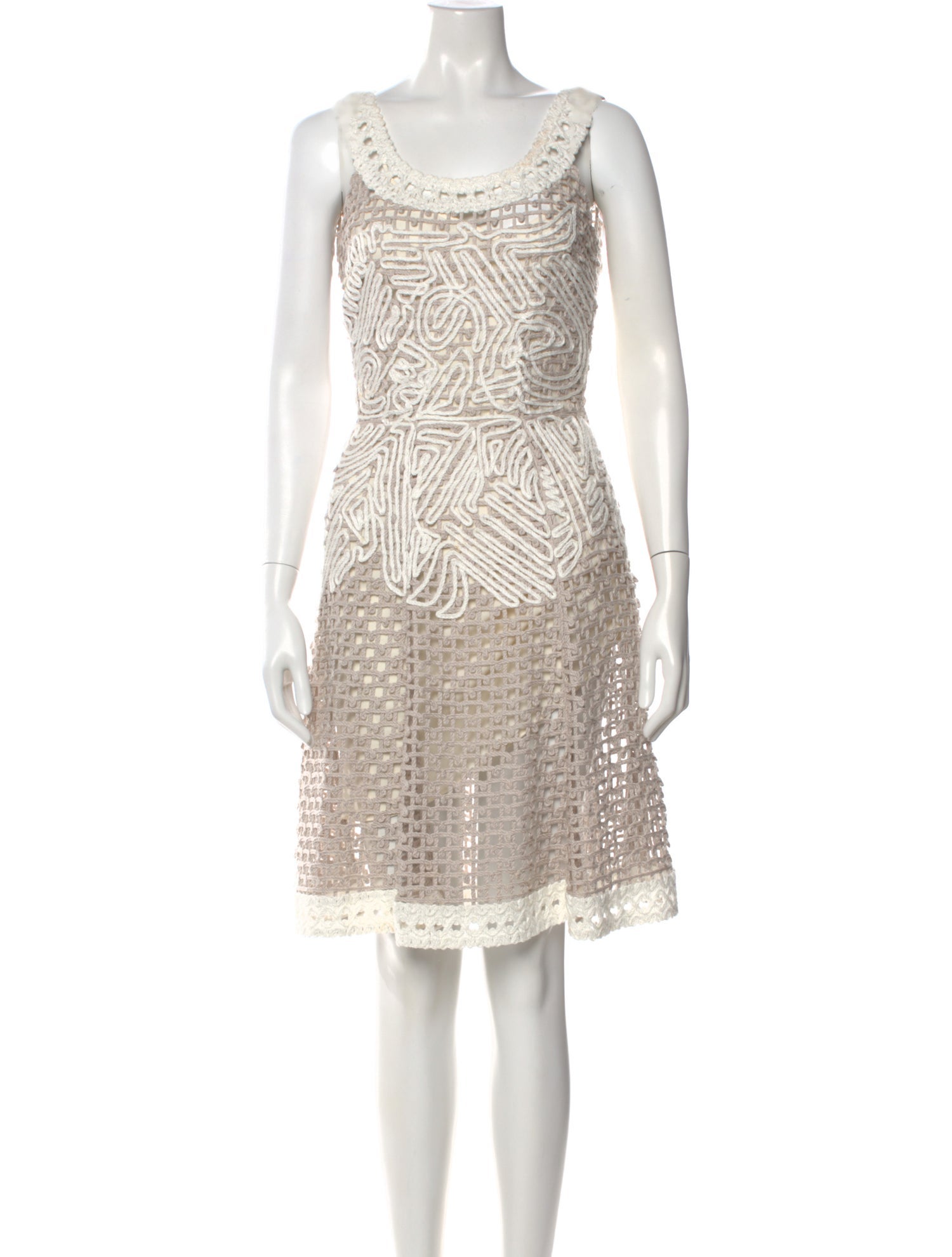 Oscar de la Renta Vintage Knee-Length Dress