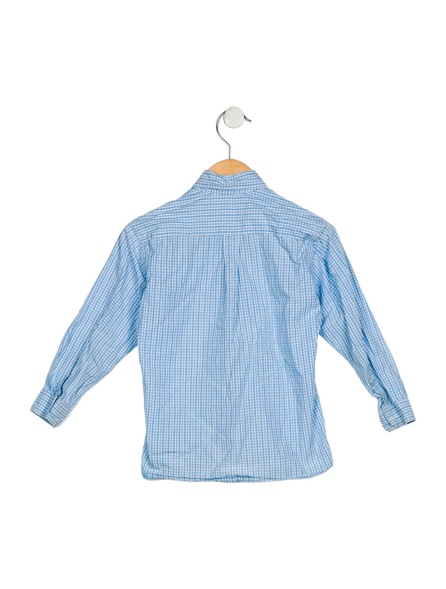 Oscar de la Renta Boys' Long Sleeve Button-Up Shirt