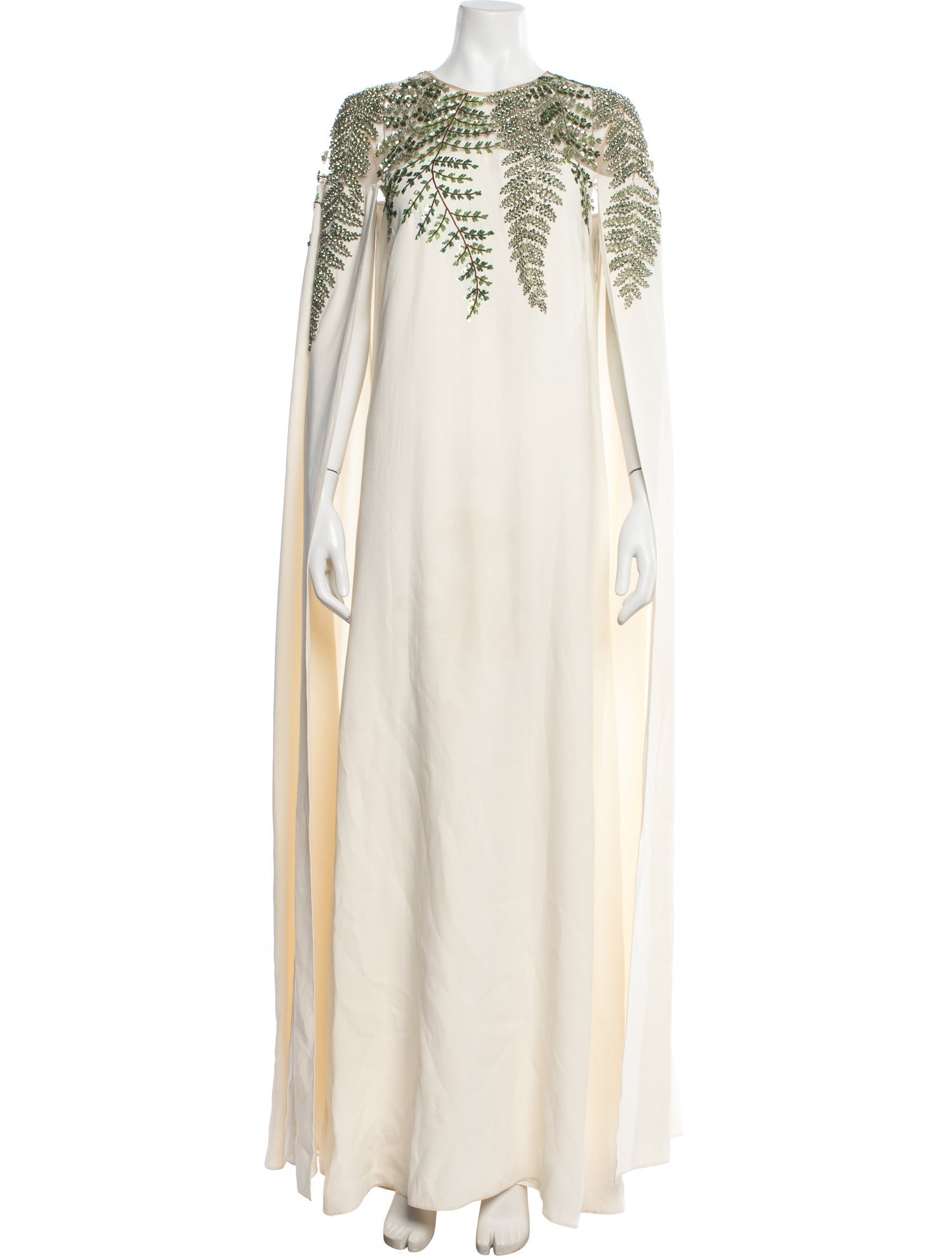 Oscar de la Renta Silk Long Dress
