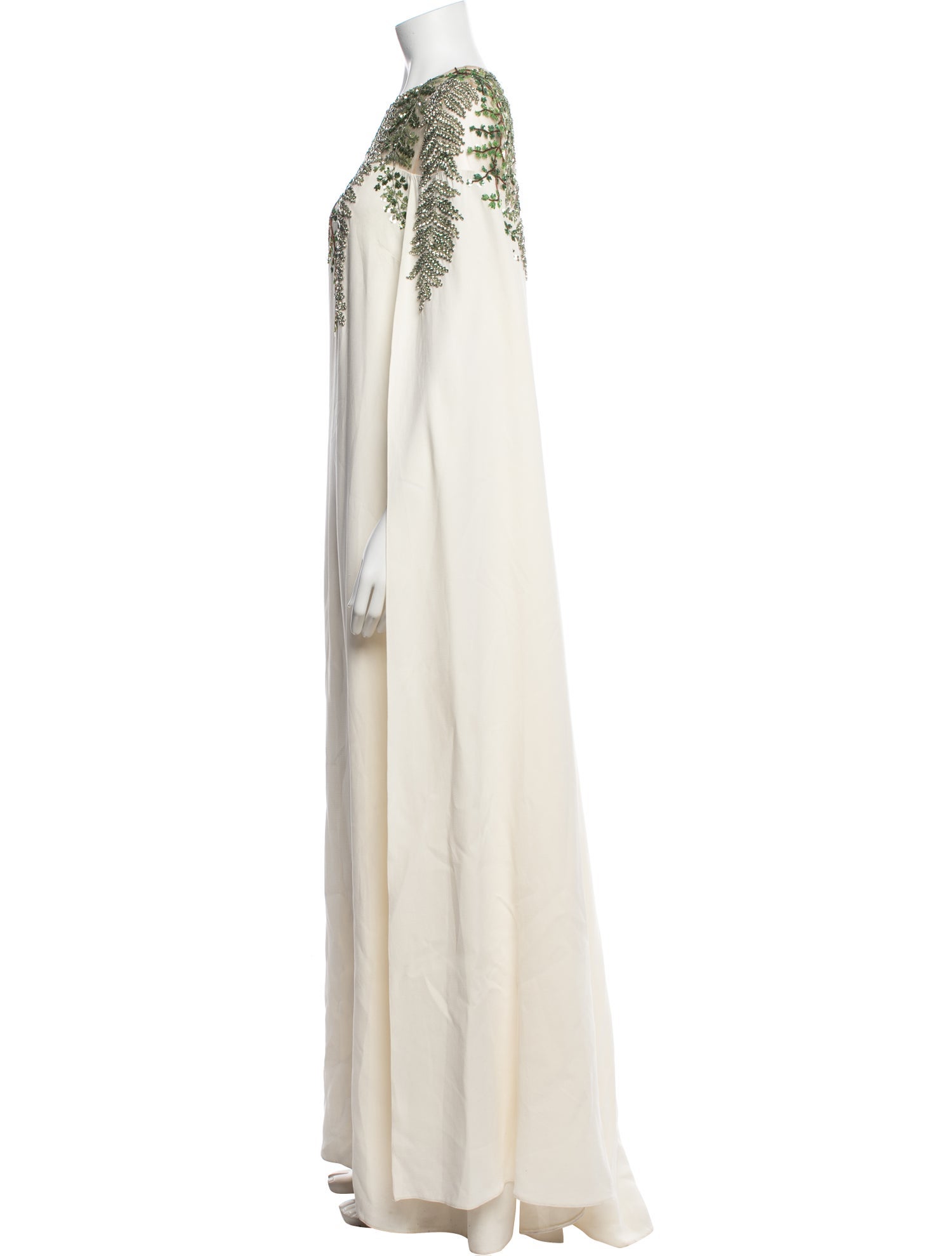 Oscar de la Renta Silk Long Dress